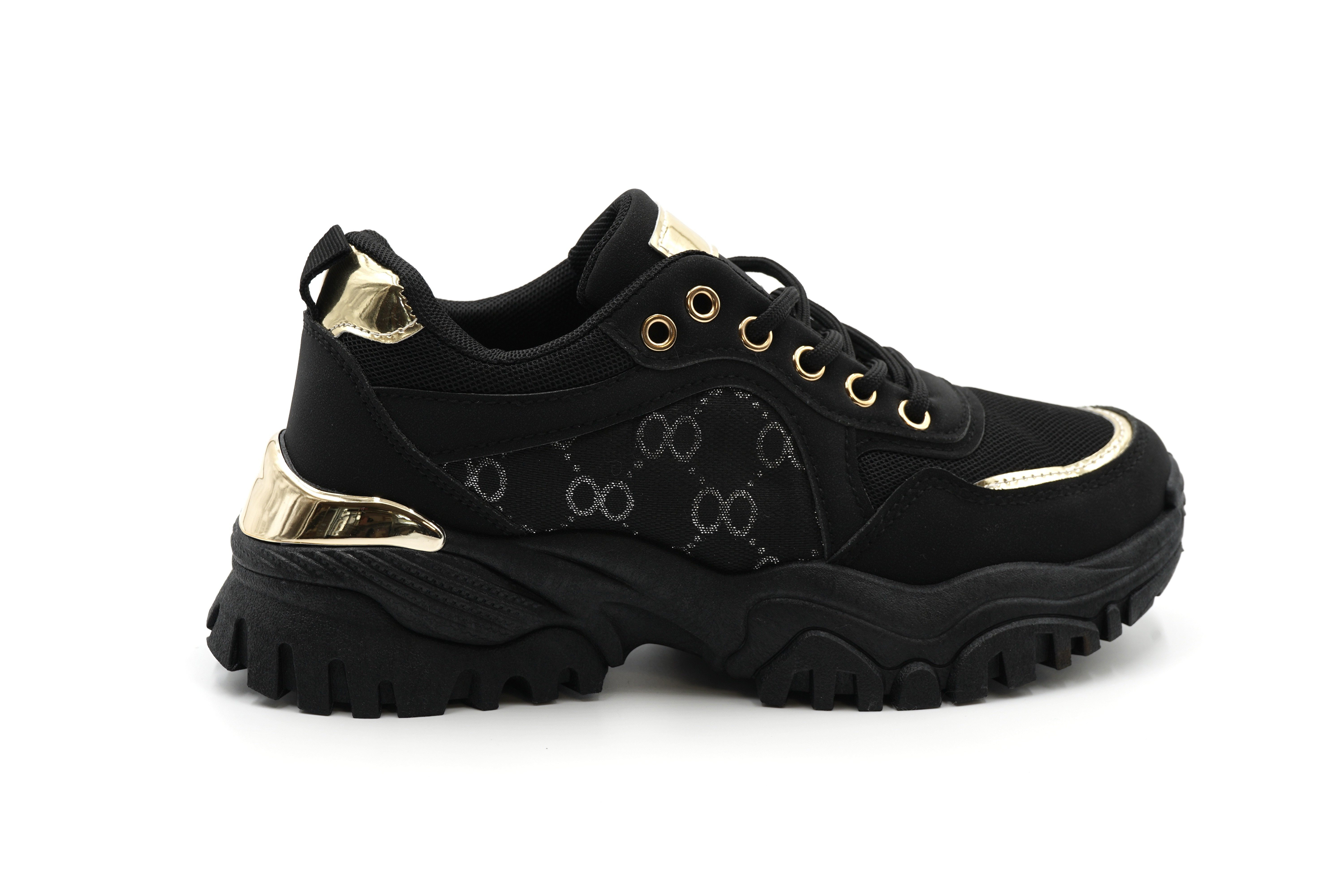 Damensneaker KK-315 Black Sneaker