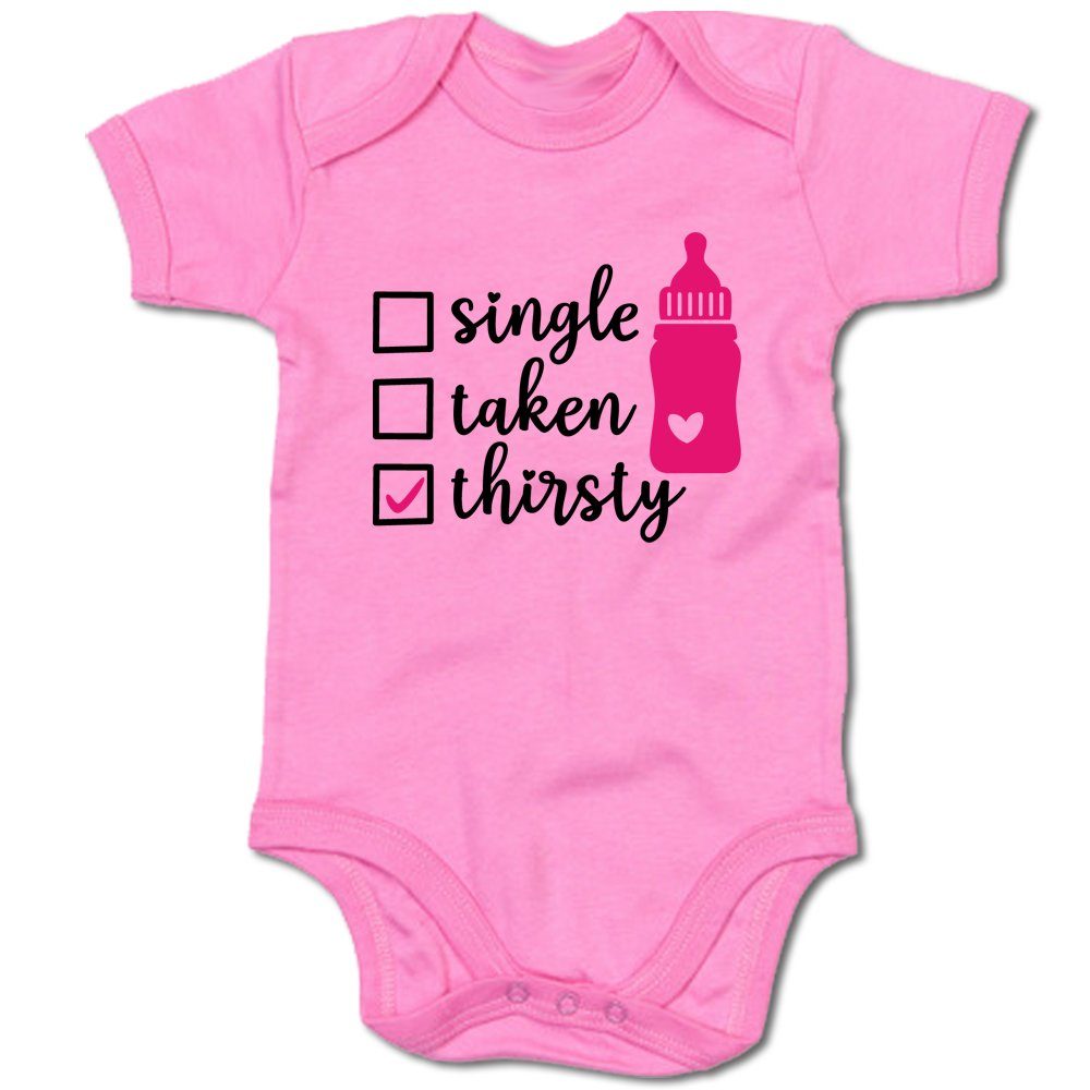 Kurzarmbody Single – taken – thirsty