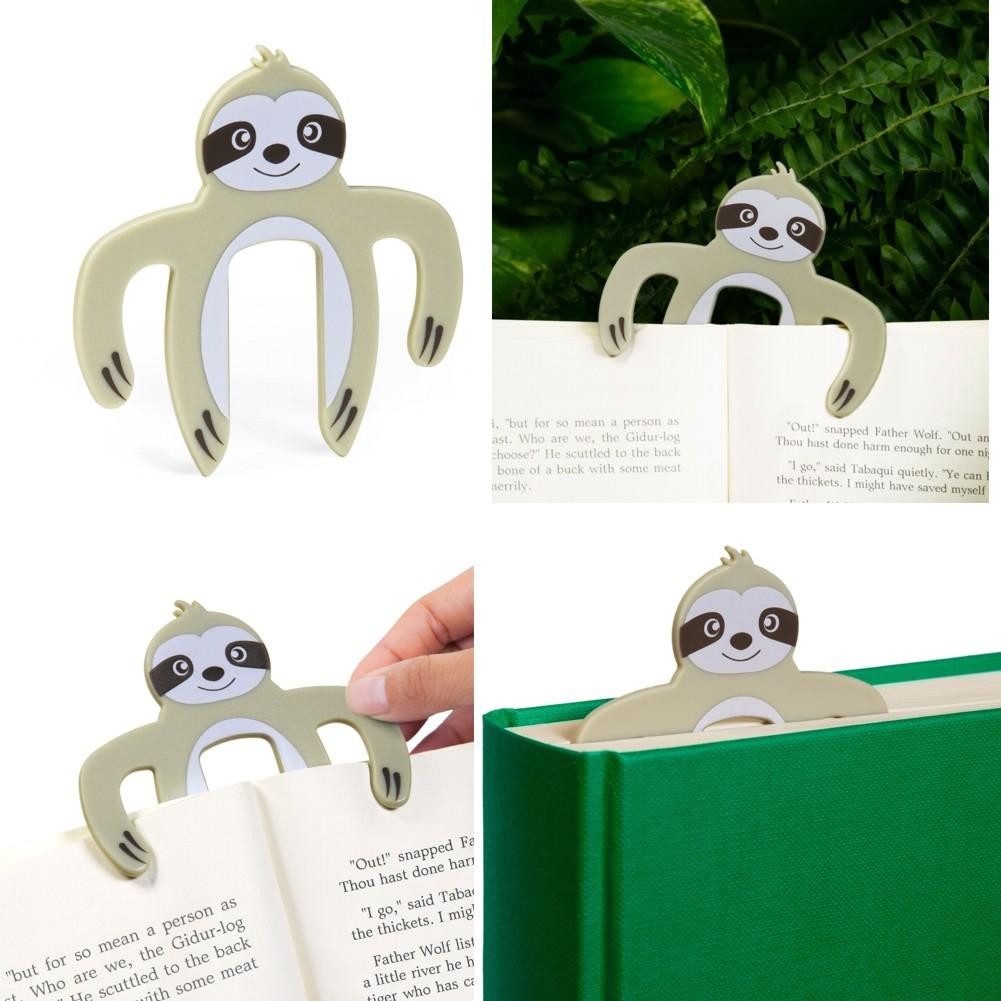 Lesezeichen Jungle Bookholder Faultier, Bücherhalter, Seitenhalter, Lesehilf...