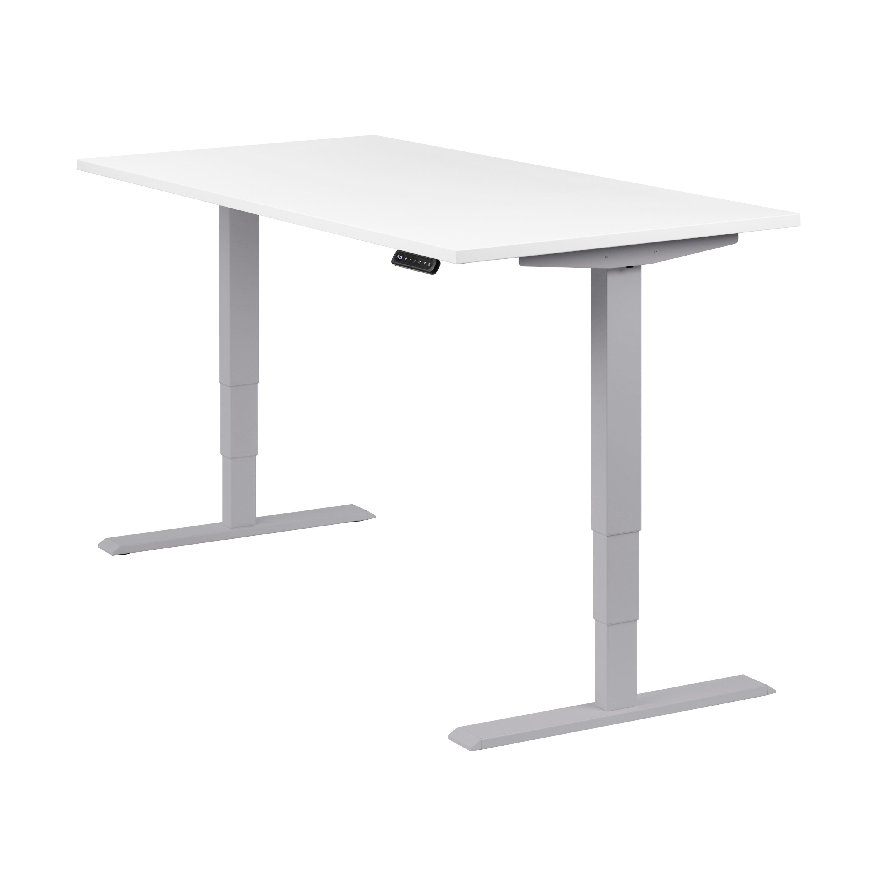 boho office® Schreibtisch Homedesk, Silber elektrisch günstig online kaufen