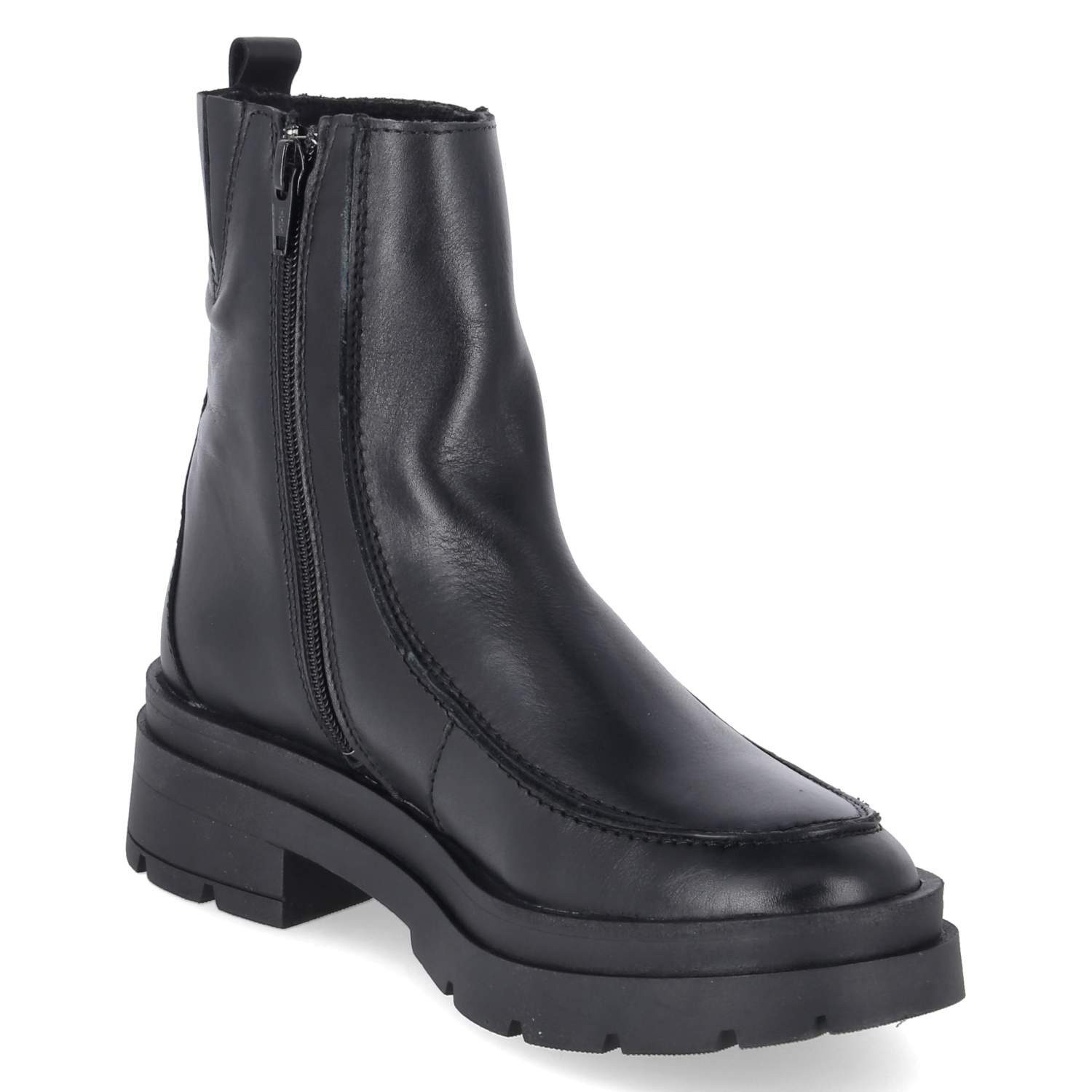 Fräulein Frida Fräulein Frida Boots F-8560 Sauvage Black Damen Glattleder black Schlupfstiefel – Bild 5 von 5