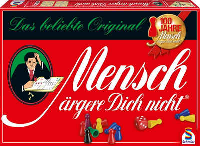 Schmidt Spiele GmbH Spiel, »Schmidt Spiele Familienspiel Würfellaufspiel Mensch ärgere Dich nicht 49021«