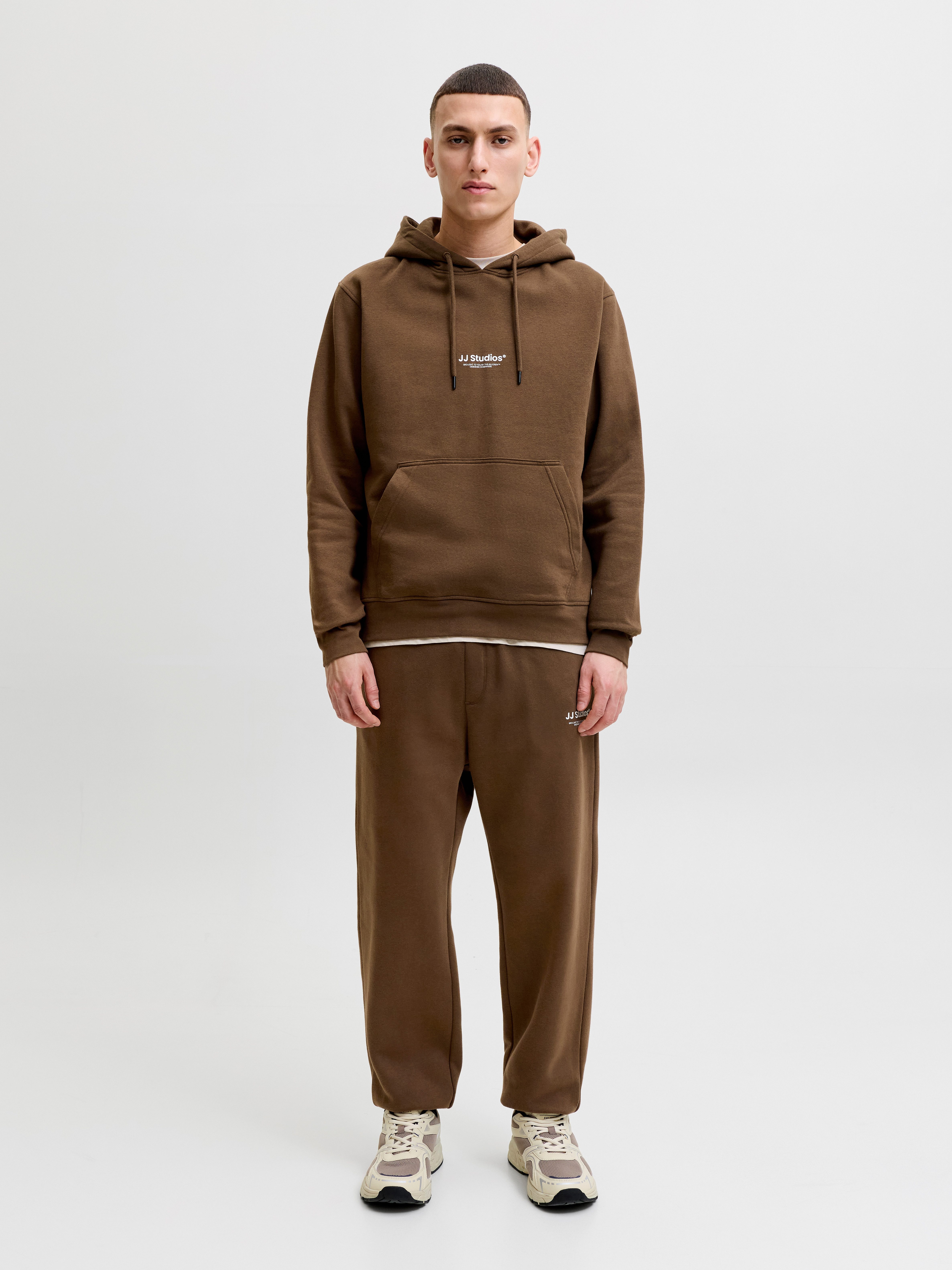 Jack & Jones Kapuzensweatshirt JJESOHO SWEAT HOOD NOOS Baumwollmischung, relaxed fit – Bild 3 von 5