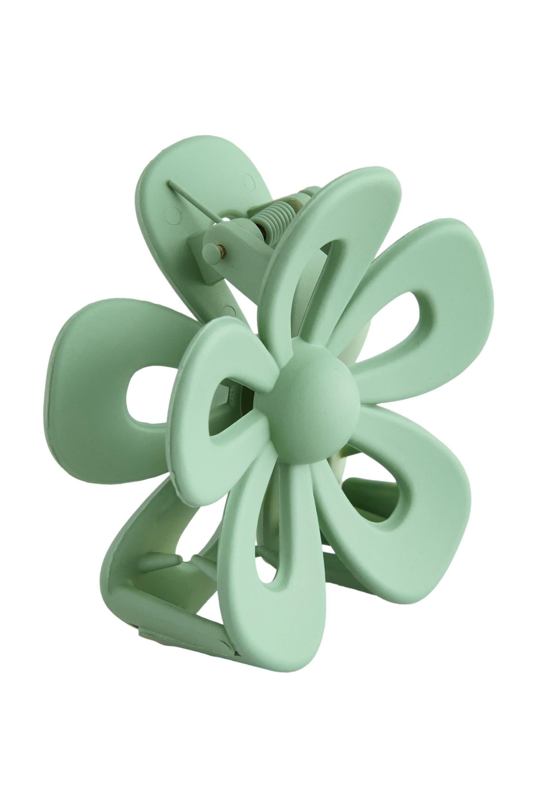 Next Haarclip Haarkralle mit matter Blume