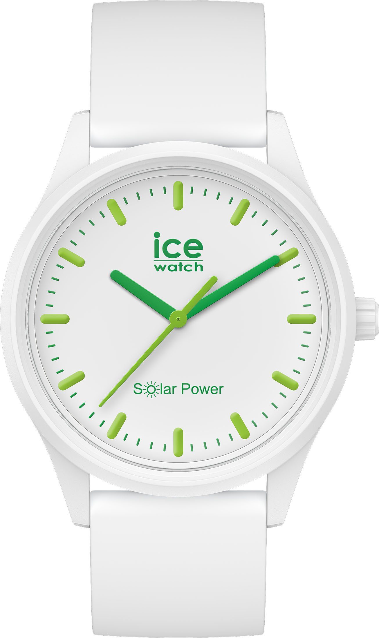 power, Solaruhr weiß/grün ICE 017762 ice-watch solar