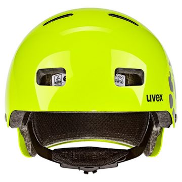 Uvex Kinderfahrradhelm Kid 3 Dirtbike lime-grey (neon yellow)