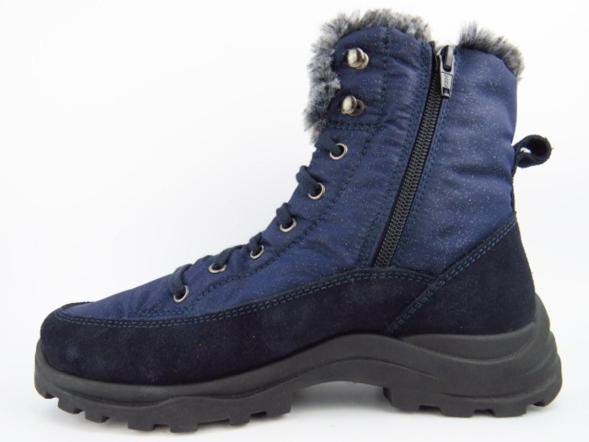 Rohde Velour/Glitter Tex ocean Winterstiefel