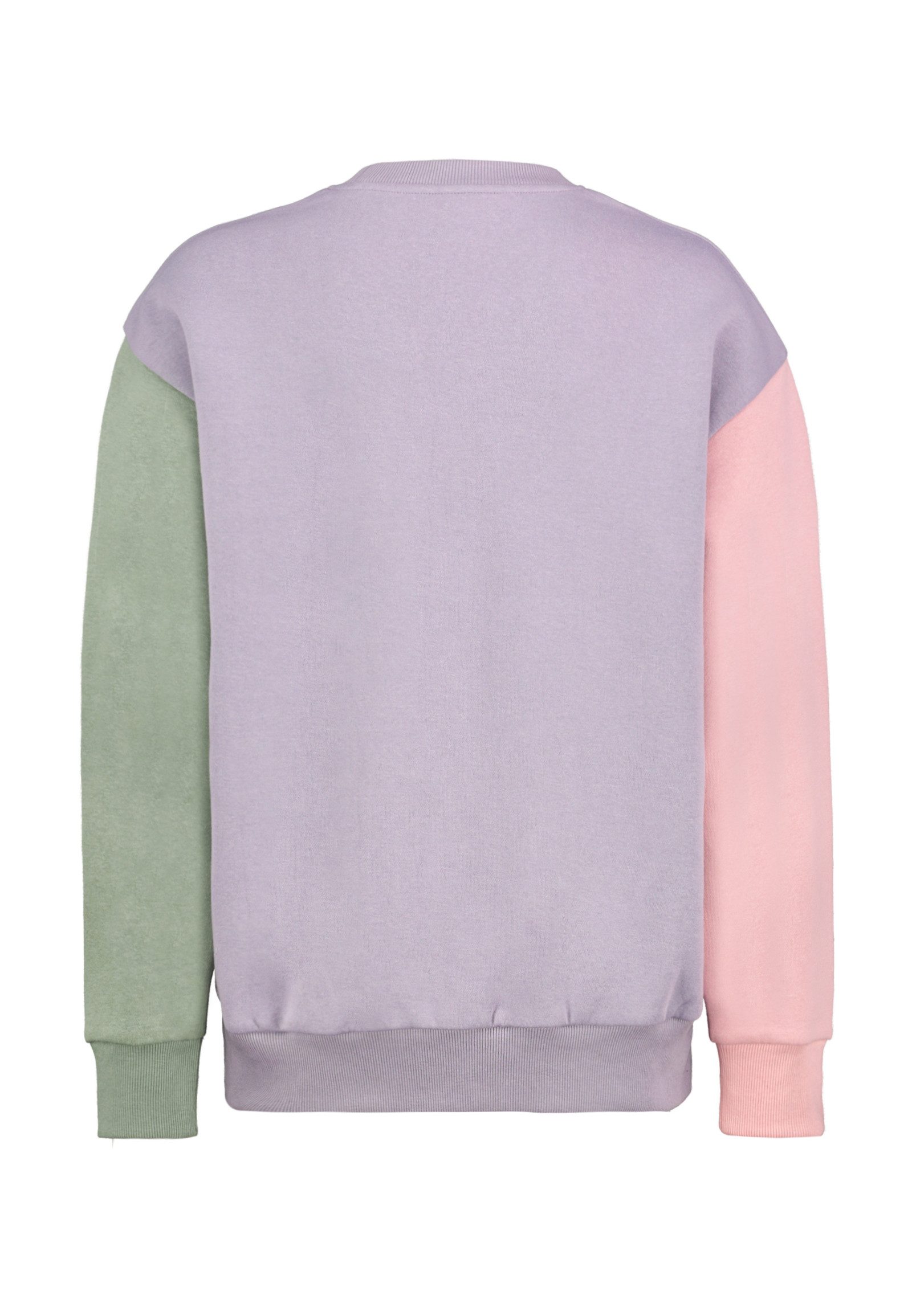 SUBLEVEL Sweatshirt Damen Pullover langarm mit Glanzprint Sweater, Sweatpul günstig online kaufen