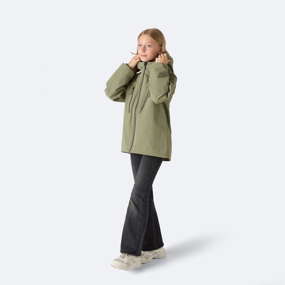 Isbjörn Hardshelljacke Monsune Hardshell Jacket Teens 134/140 Vielseitige, wasserdichte und atmungsaktive Kinderjacke für alle