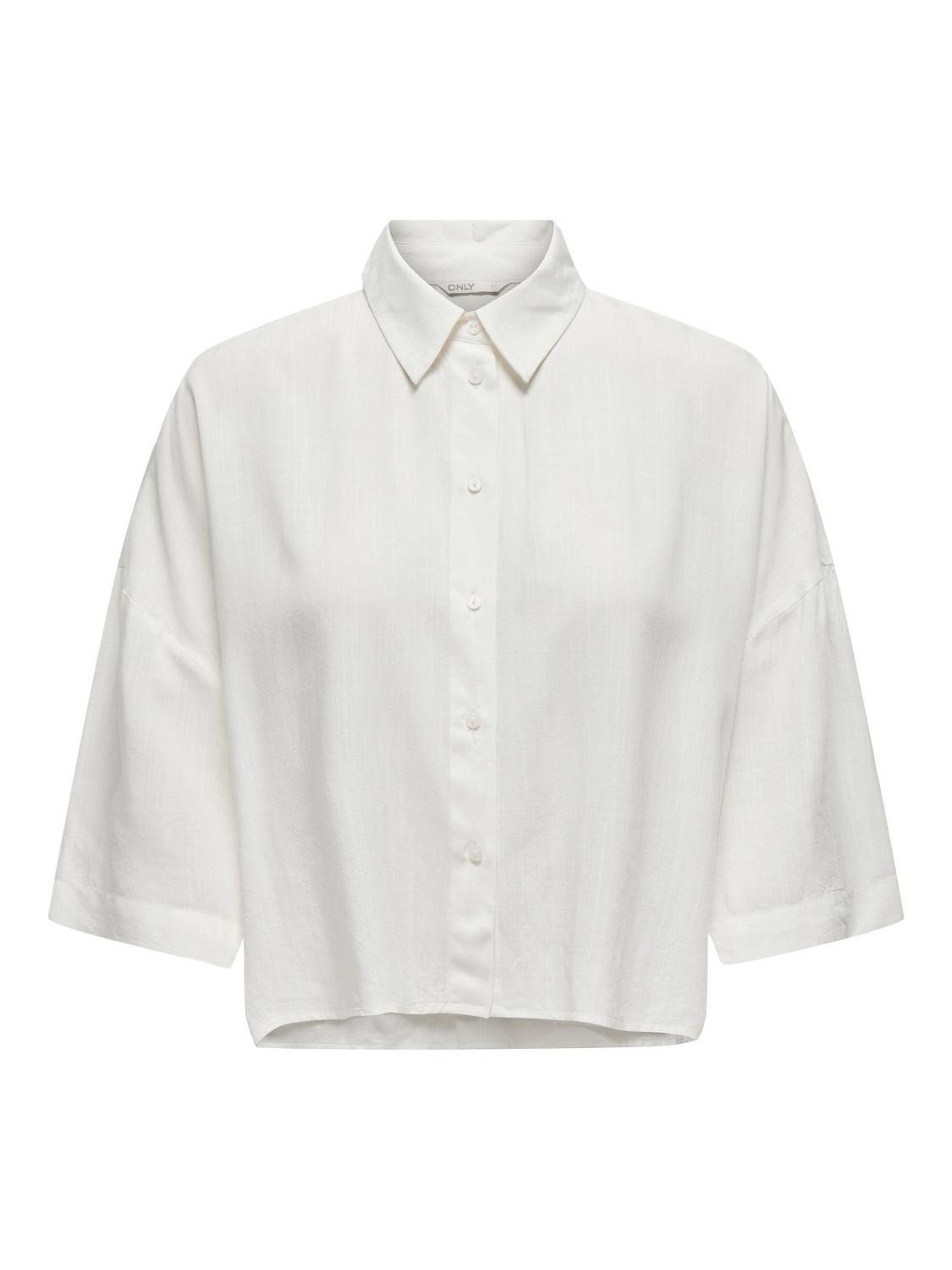 ONLY Blusenshirt ONLASTRID LIFE 2/4 CROP SHIRT WVN N günstig online kaufen