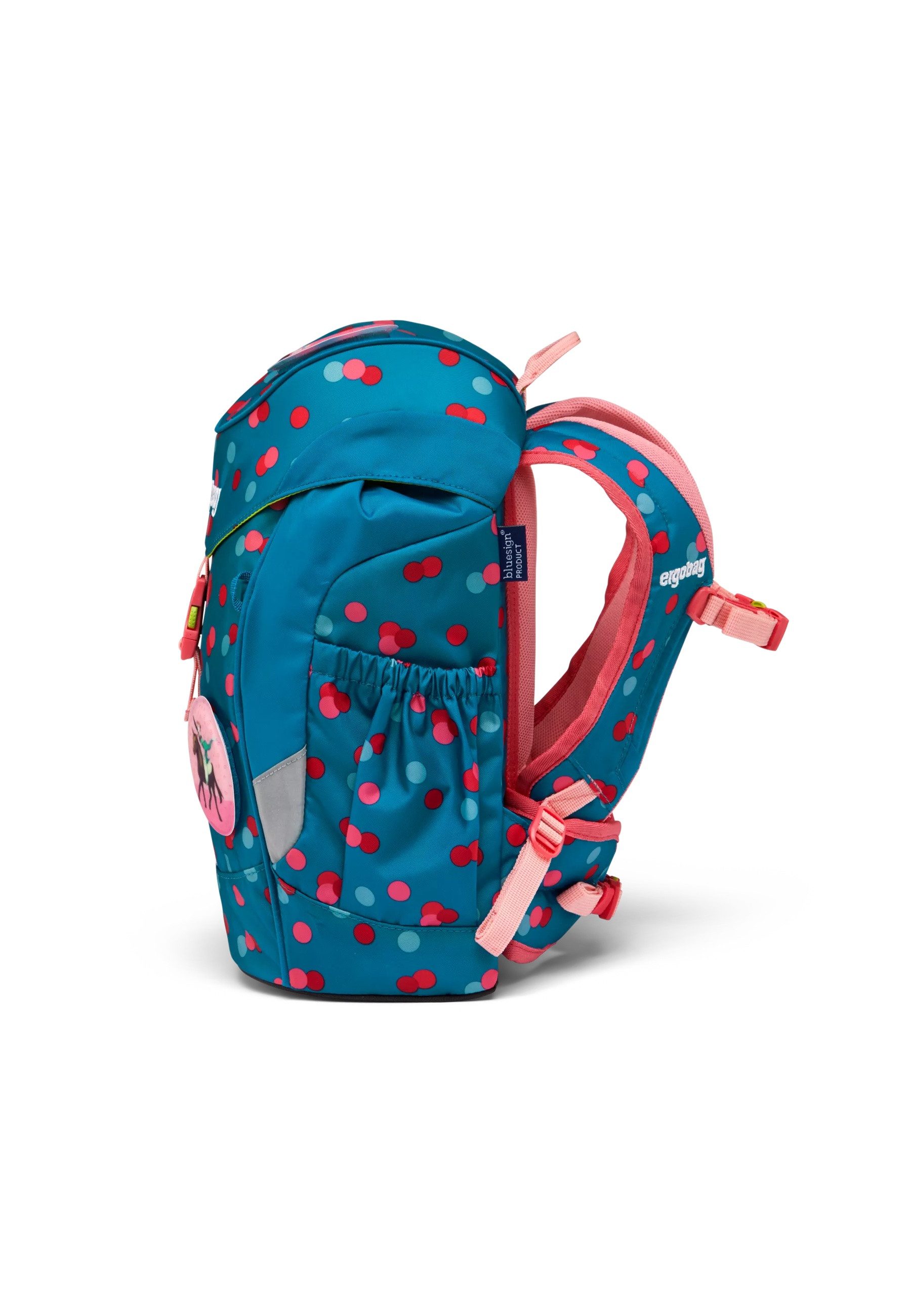 ergobag Kinderrucksack mini ., mit Hüft- & Brustgurt für einen ergonomischen Sitz