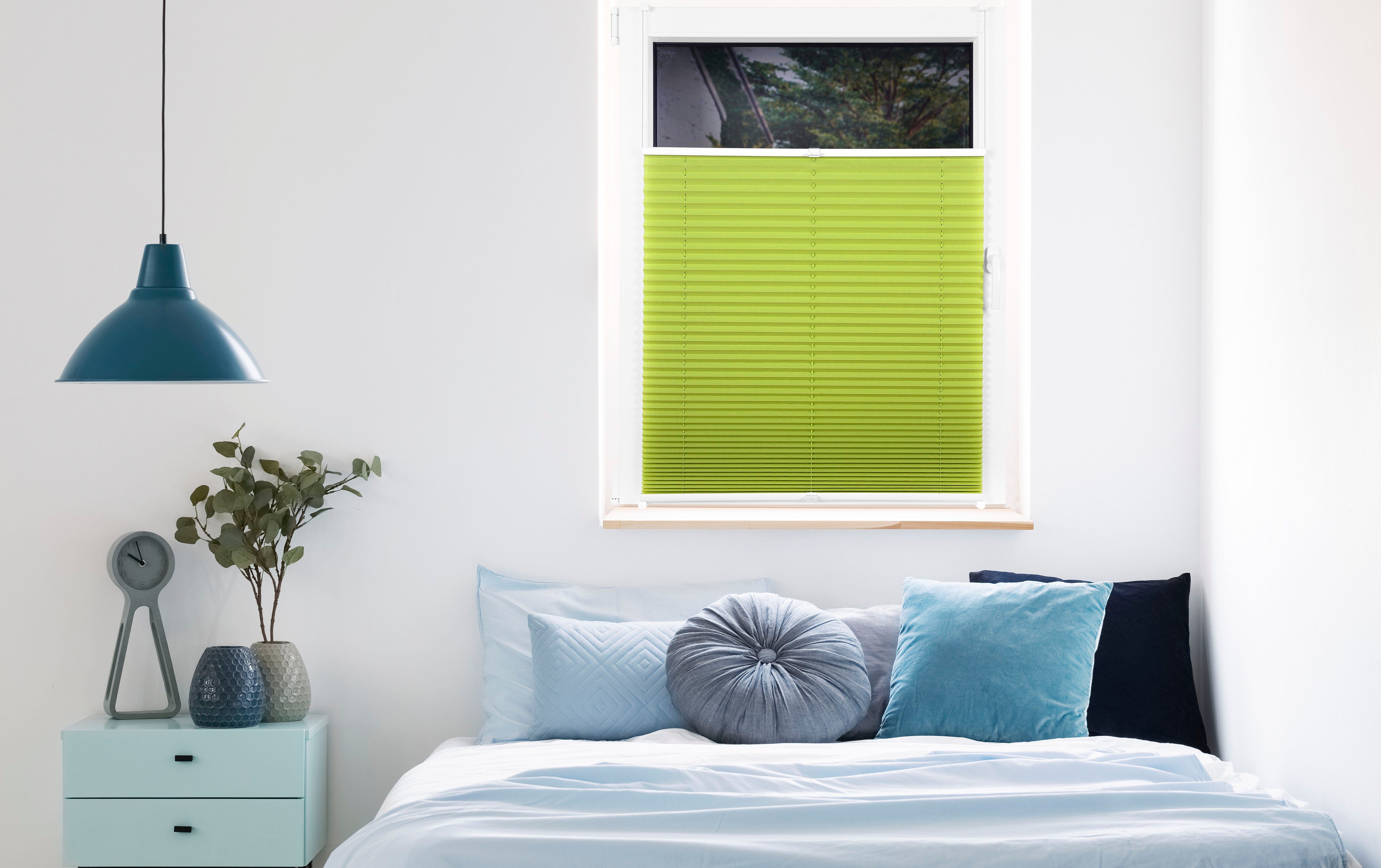 mydeco Plissee Free, Lichtschutz, ohne Bohren, günstig online kaufen