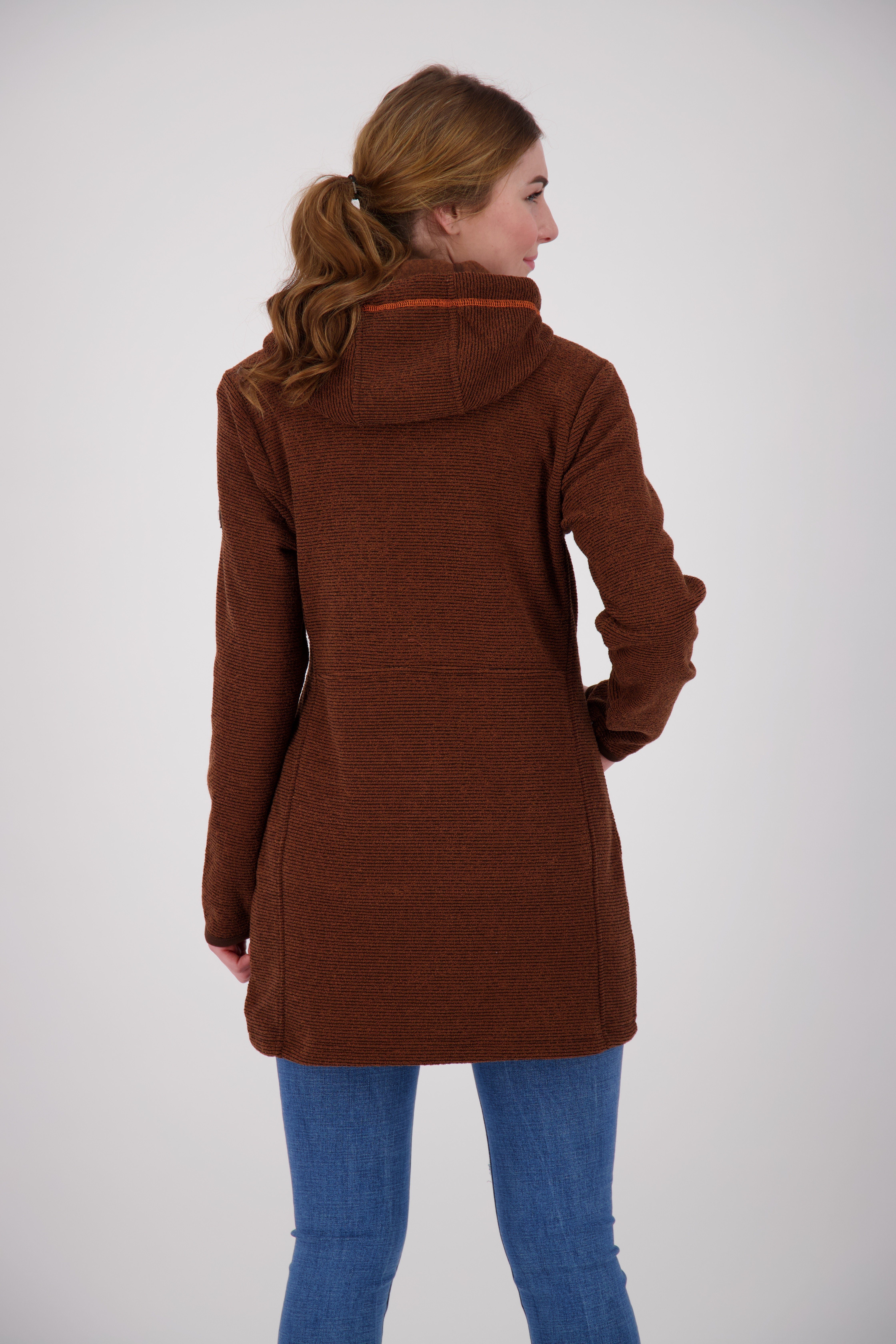 DEPROC Active Strickmantel KENNEWICK II CS LONG mit Kapuze