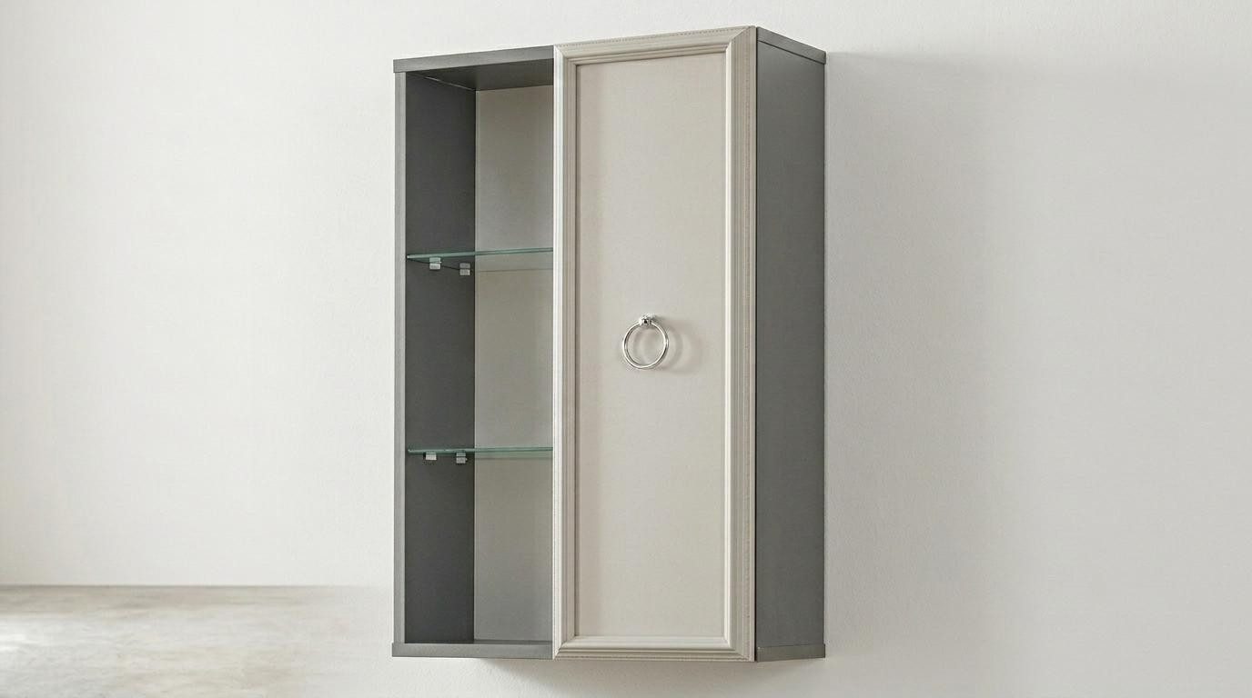 Xlmoebel Kleiderschrank Wandschrank Stil modern grau Wohnzimmer praktisch bequem
