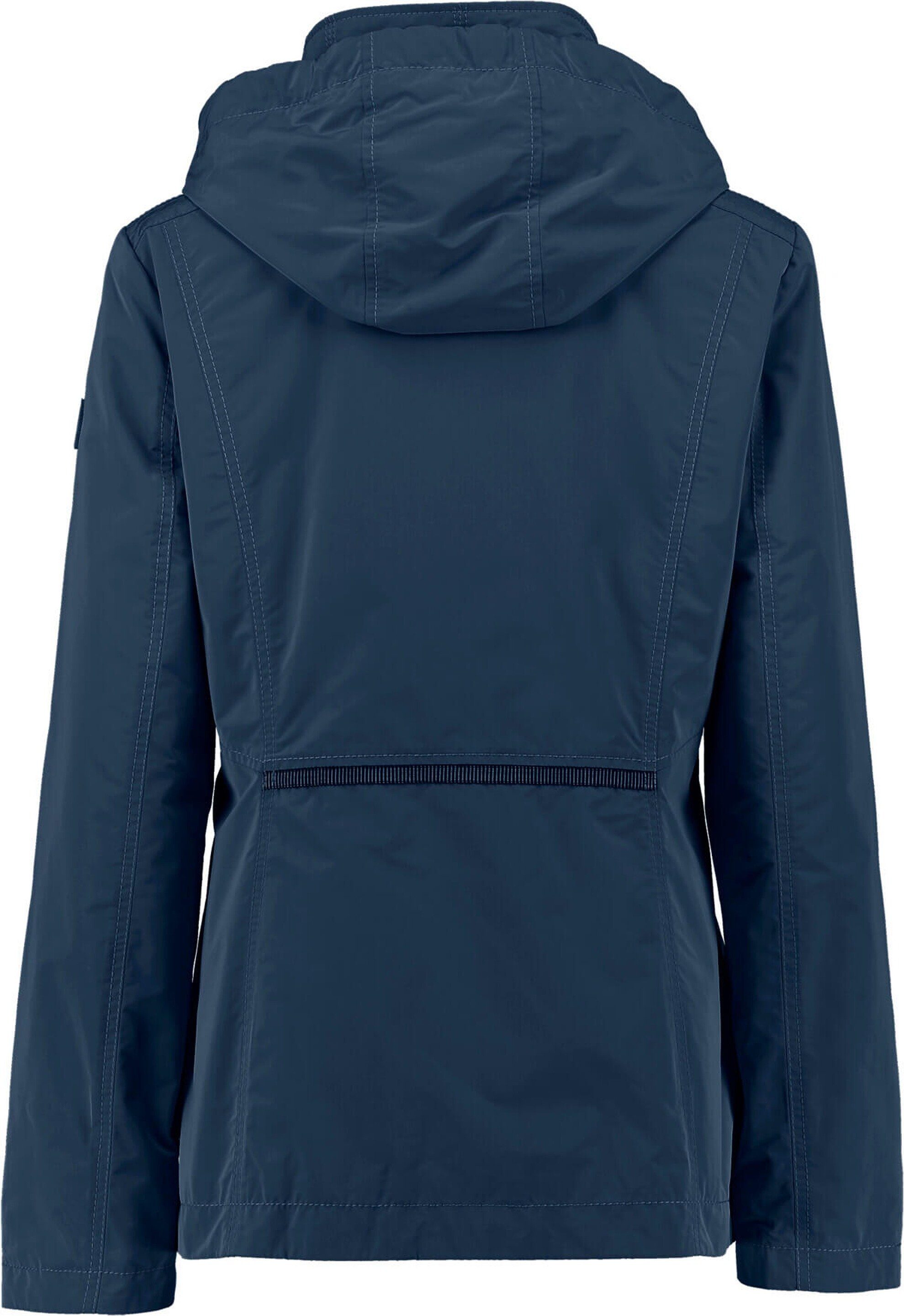Barbara Lebek Steppjacke BARBARA LEBEK Steppjacke bordeaux mit modischem Webpelz