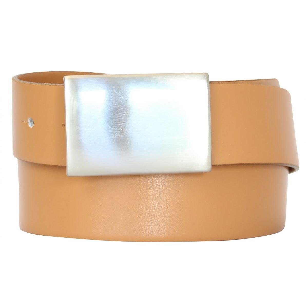 BELTINGER Ledergürtel Anzuggürtel mit Koppelschließe 3,5cm günstig online kaufen