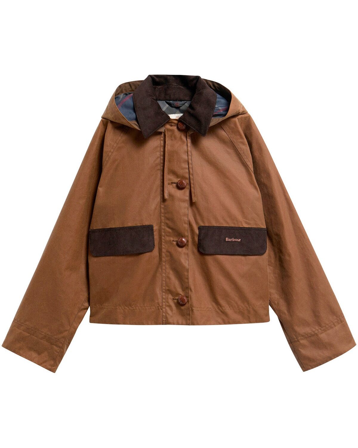 Barbour Allwetterjacke Wachsjacke Adina Tartan