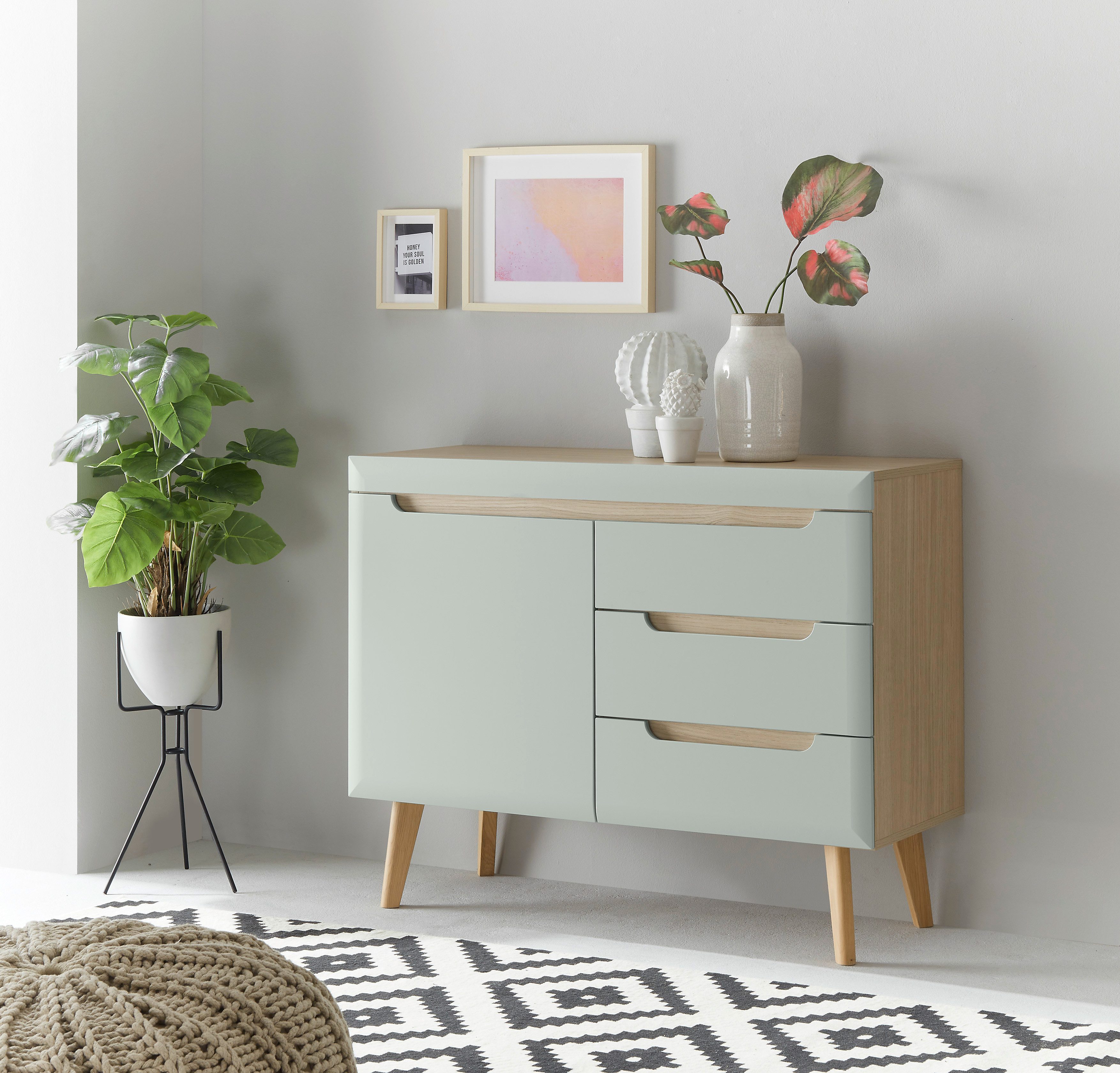 Sideboard Torge, Anrichte, Kommode, Schubladenschrank