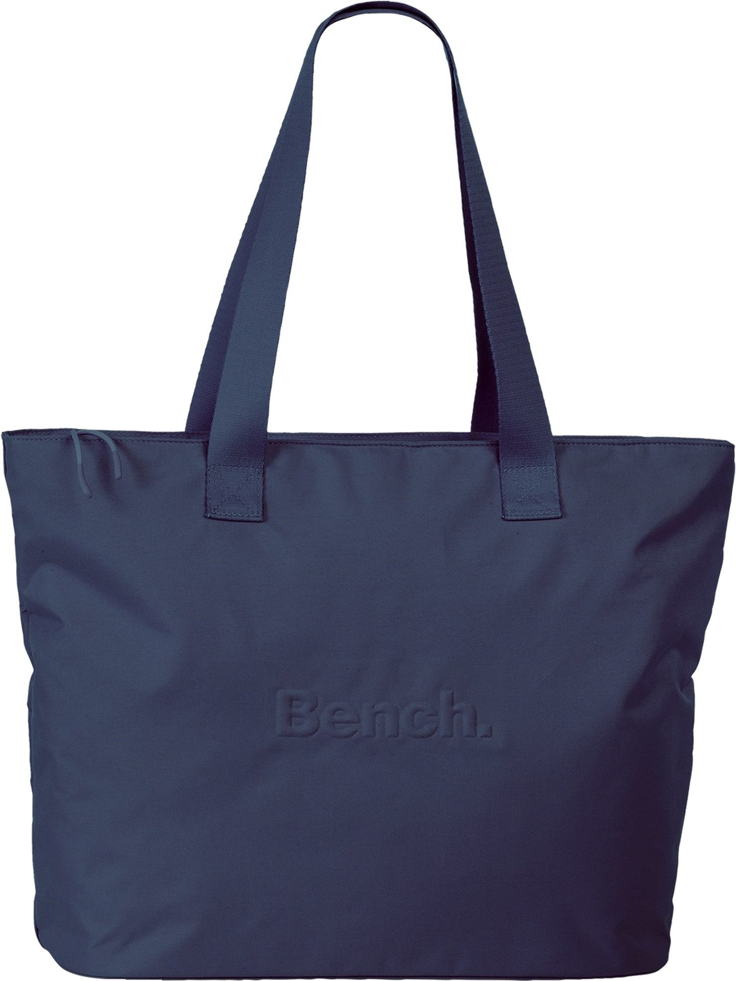 Bench. Shopper Bench Shopper Polyester blau (Shopper), Damen Shopper Polyester, blau ca. 48cm x ca. 34cm