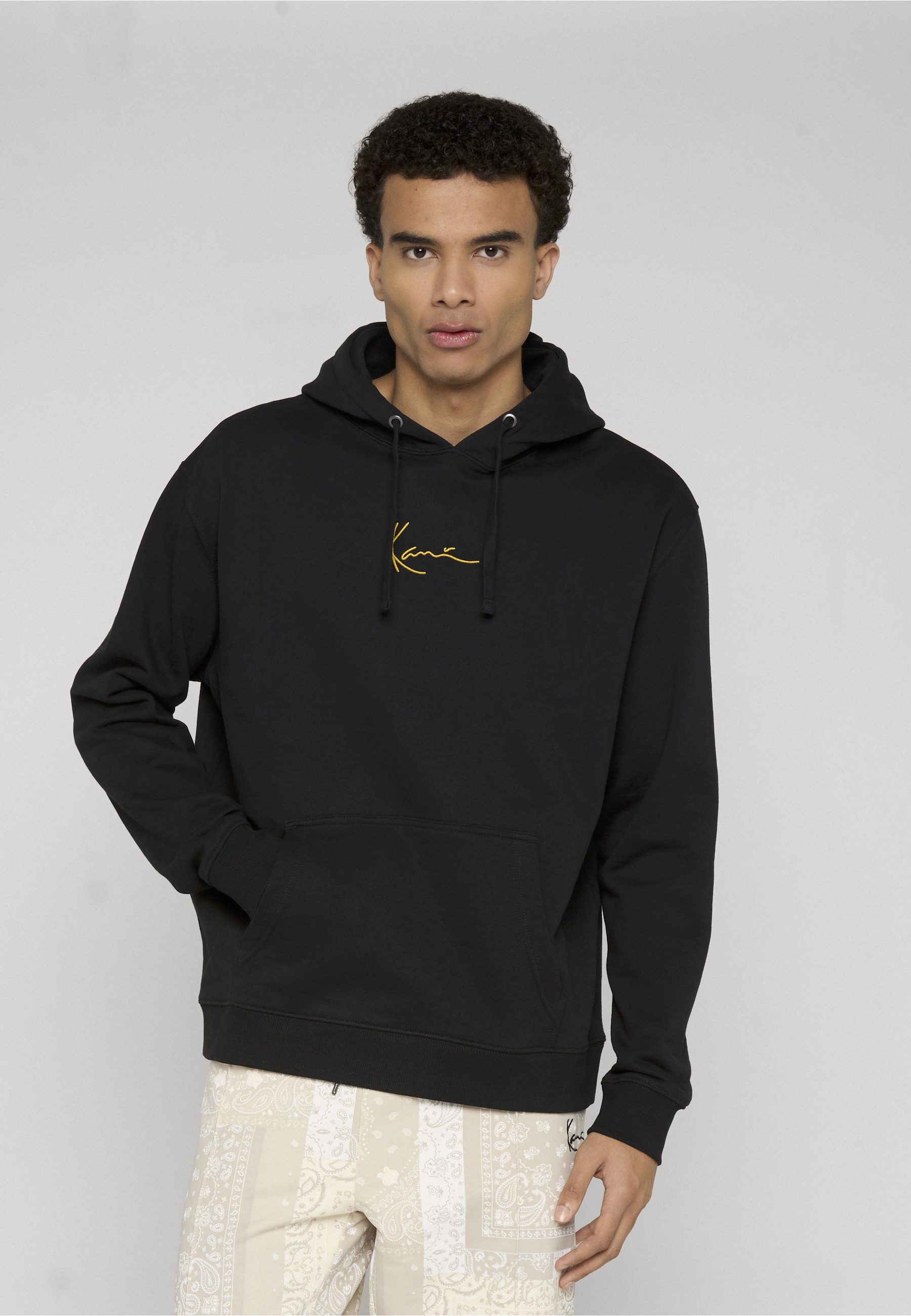 Karl Kani Hoodie Karl Kani Karl Kani Small Signature Gold Logo Hoodie (1-tlg)