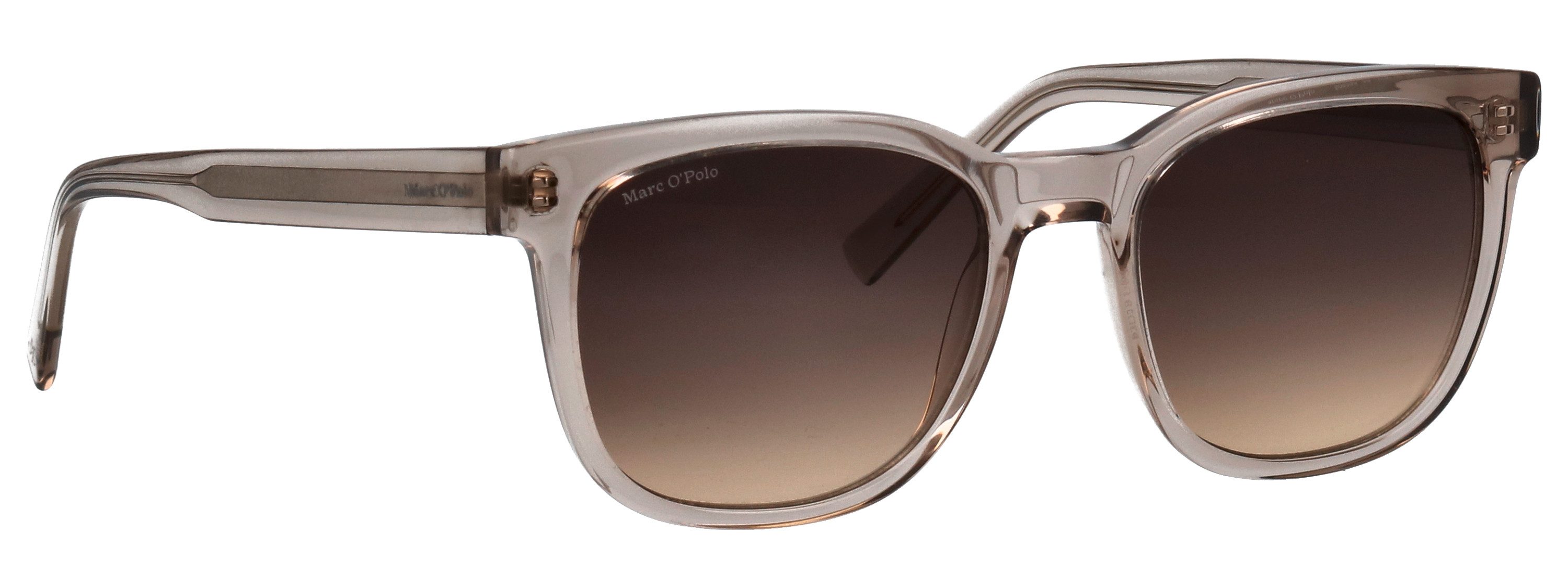 Marc O'Polo Sonnenbrille Modell 506233 Form Karree/Soft, Logoschriftzug auf Bügel, Kunststofffassung