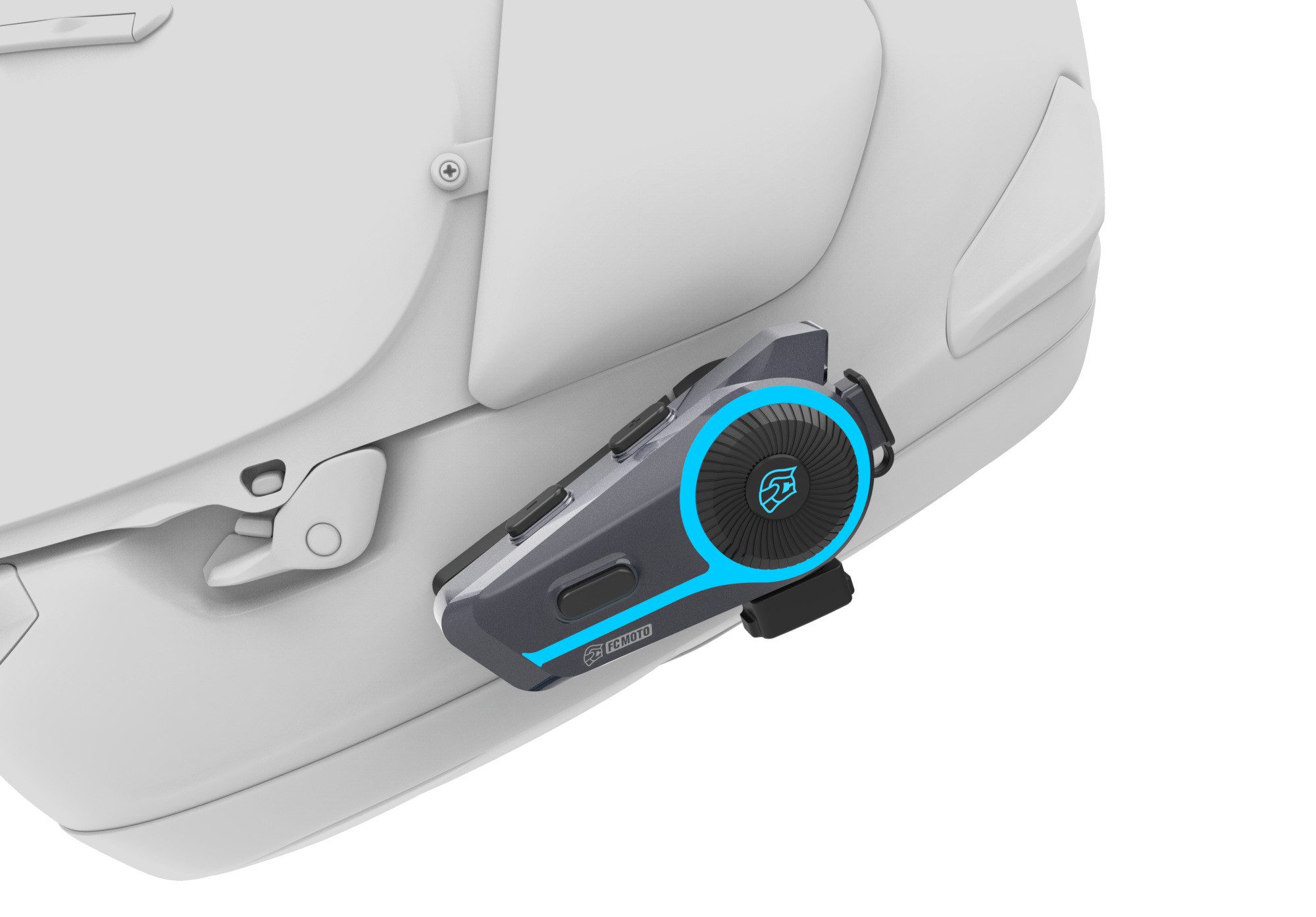 FC-Moto Motorradhelm ASMAX D9 Edition Bluetooth Kommunikationssystem Doppelset, Bluetooth-Intercom