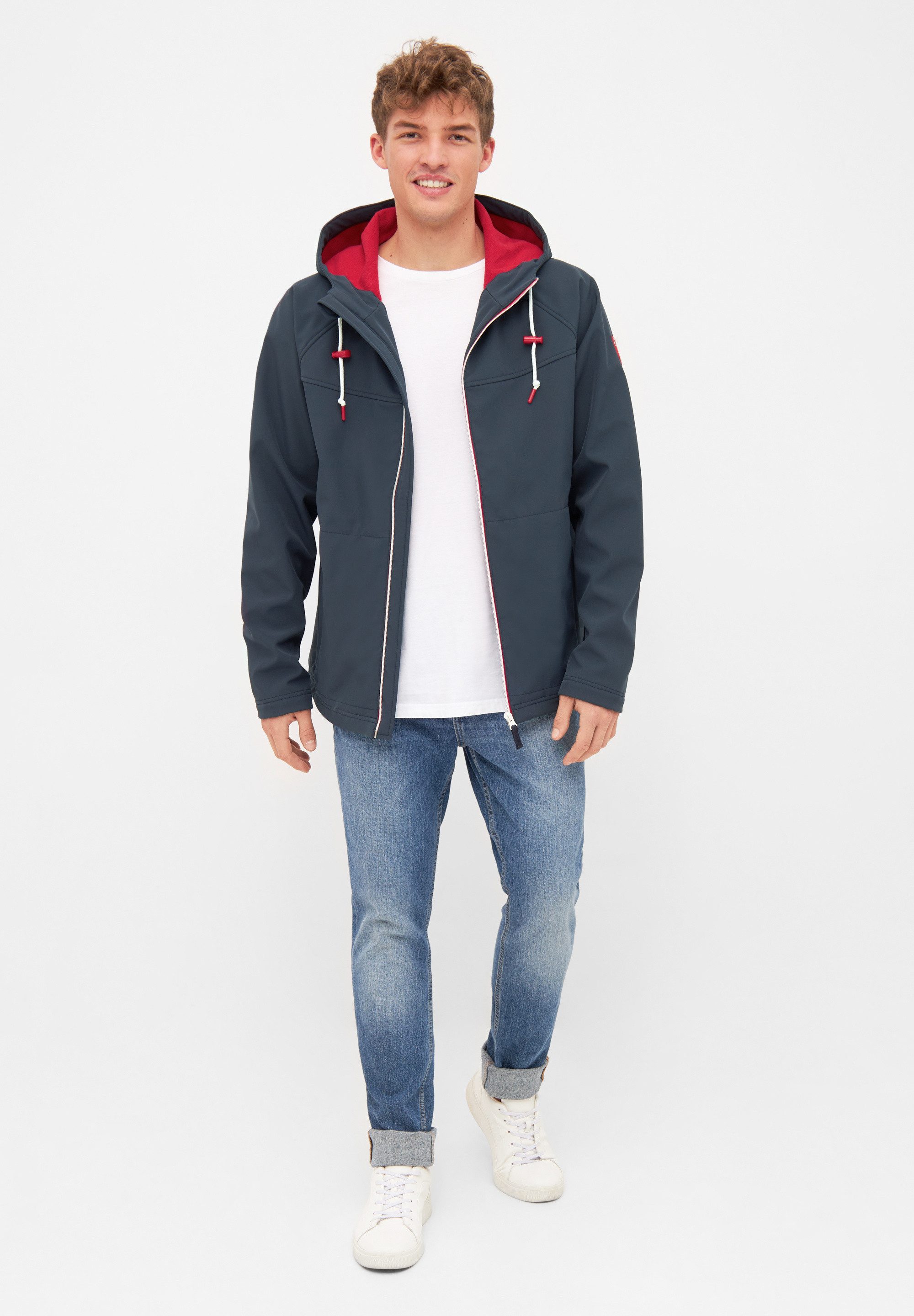 Derbe Softshelljacke Isleby Wasserabweisend, winddicht, atmungsaktiv, wärmendes Fleece innen