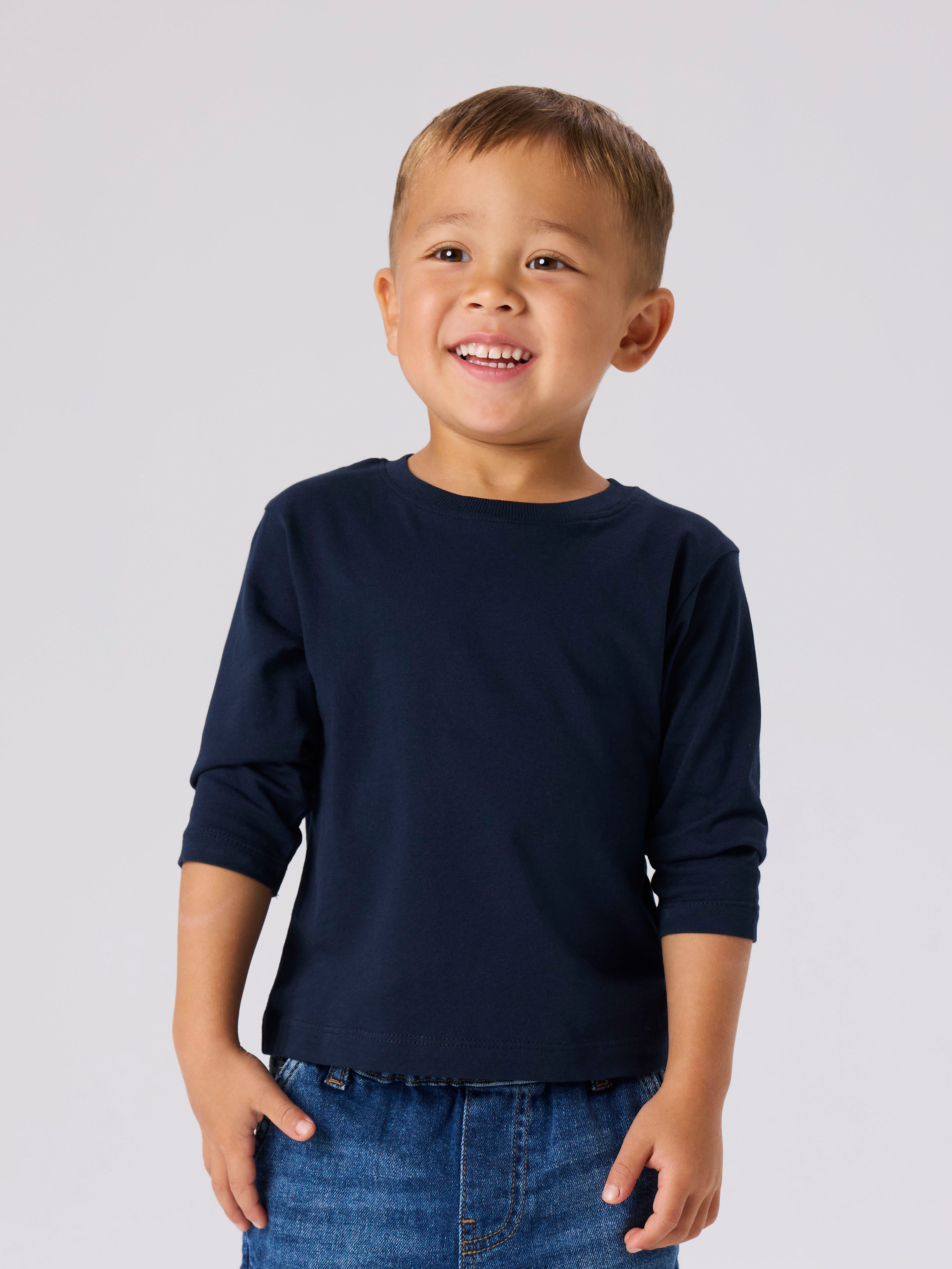 Name It Langarmshirt NMMVOBBO LS NREG TOP NOOS in Basic-Form