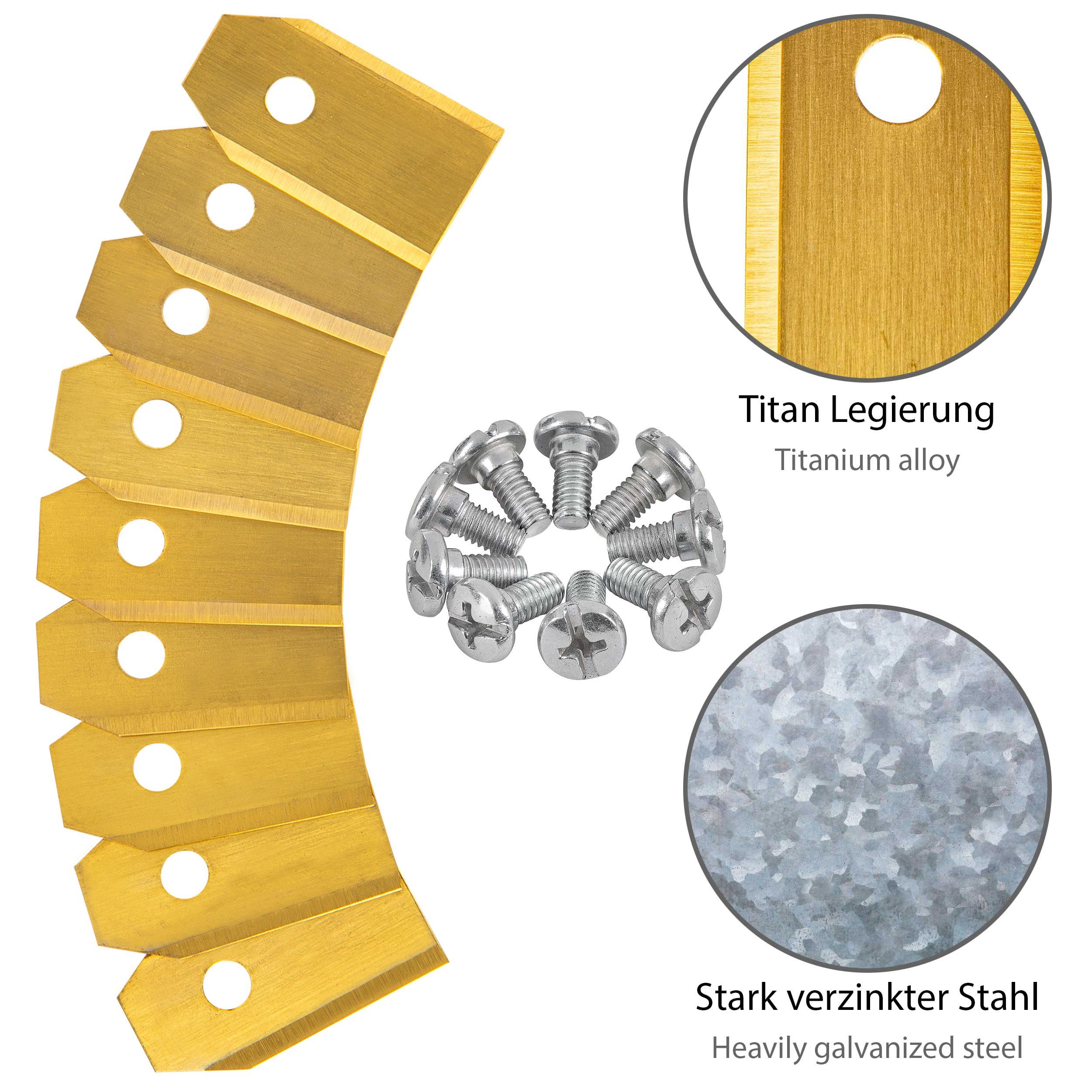 ONVAYA Mährobotermesser XXL Titan Ersat...