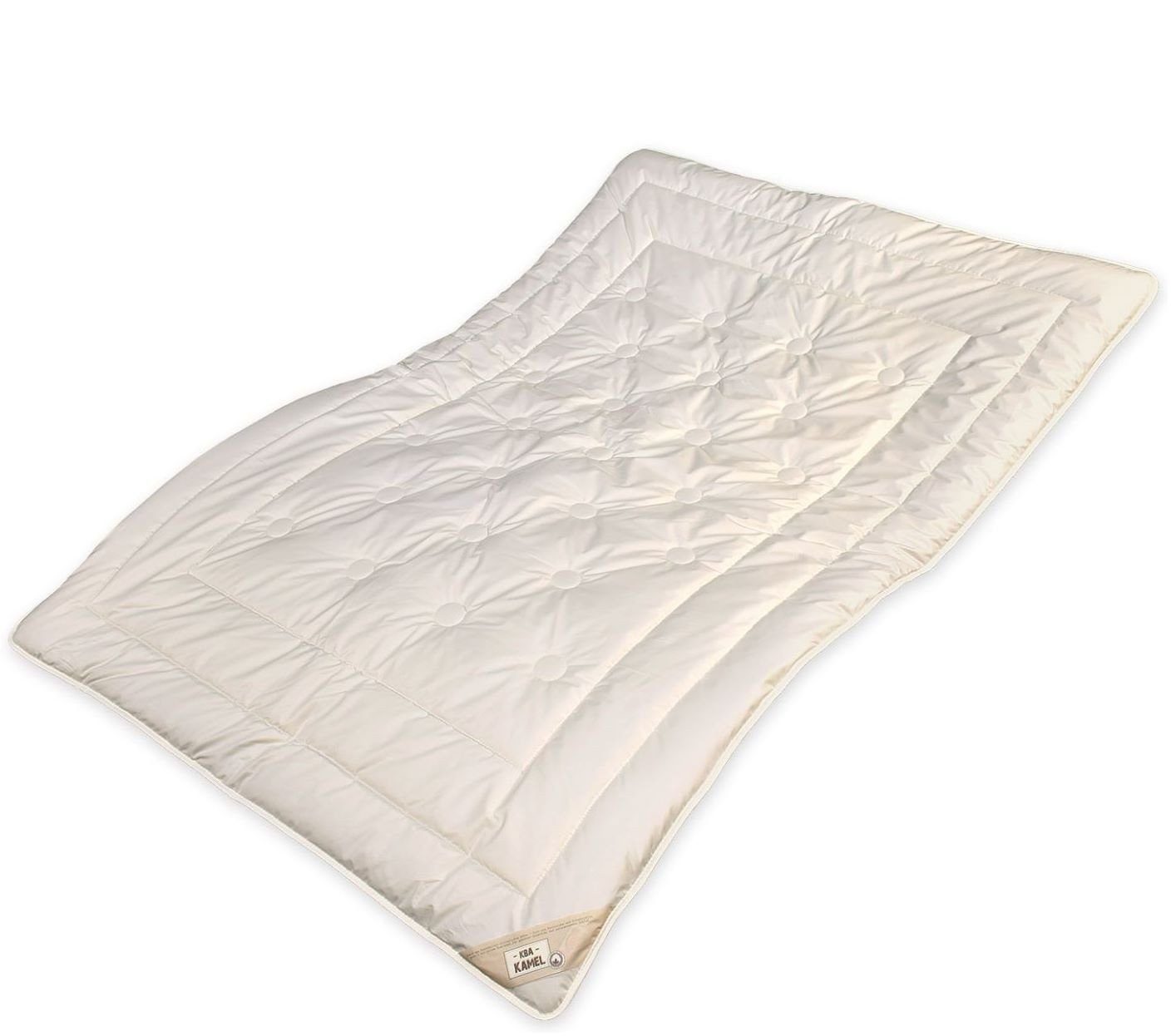 Garanta Naturhaarbettdecke Warme Winterdecke Kamelhaar mit kbA Bezug und kbT Füllung, Füllung: 100% Kamelhaar