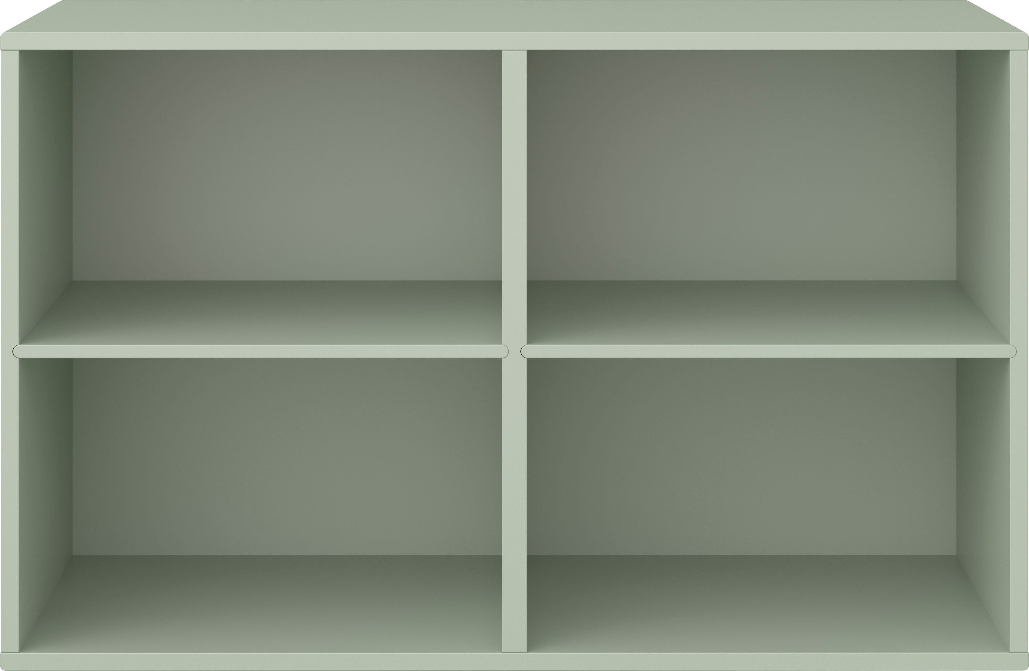 Modul 88,6 cm Breite Hellgrün Einlegeböden, Hammel by 004, feste 2 Wandmontage/stehend Hammel Regal montierbar, | Hellgrün Keep Furniture