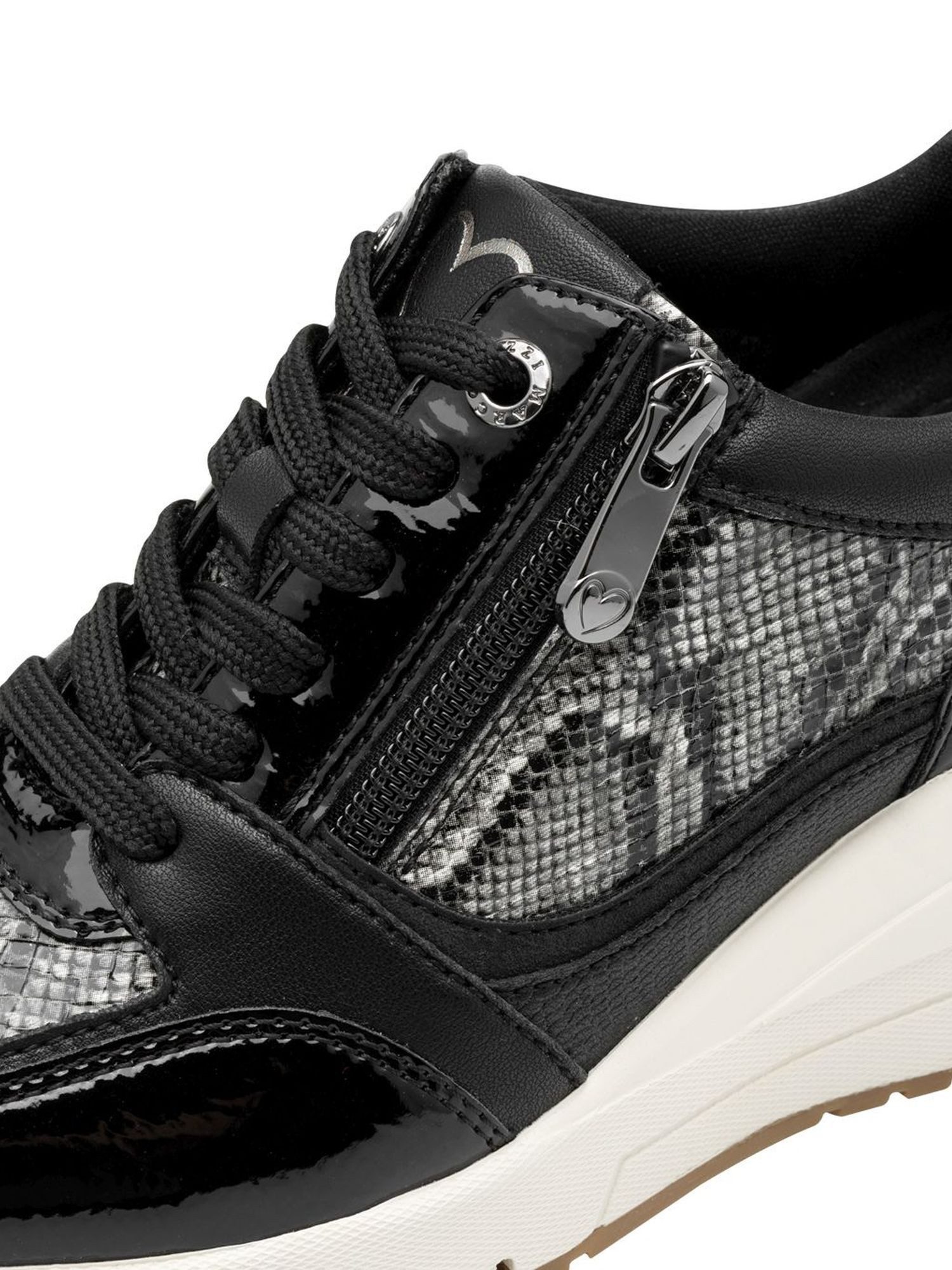 MARCO TOZZI Vegan, FEEL, Removable Sock mit Keilabsatz Sneaker Vegan
