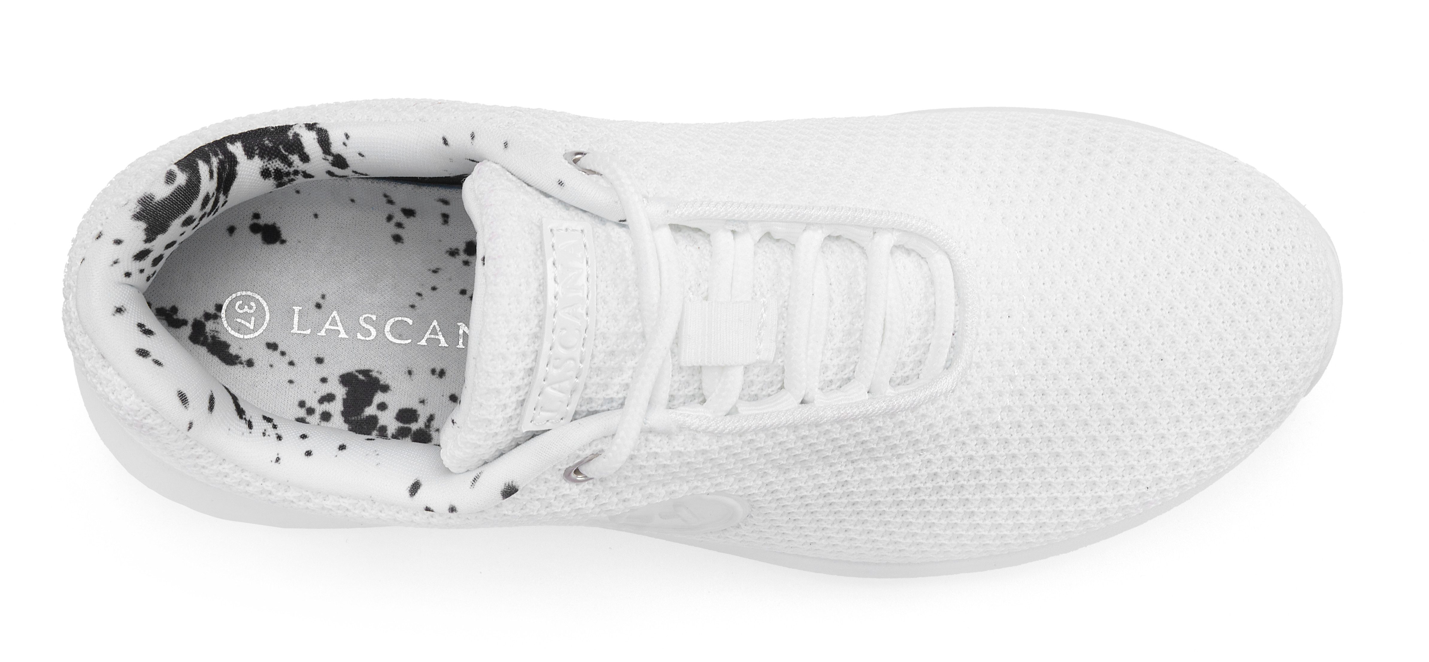 LASCANA ACTIVE Halbschuh, Turnschuhe, Sneaker mit atmungsaktivem Mesh-Obermaterial, herausnehmbare Innensohle