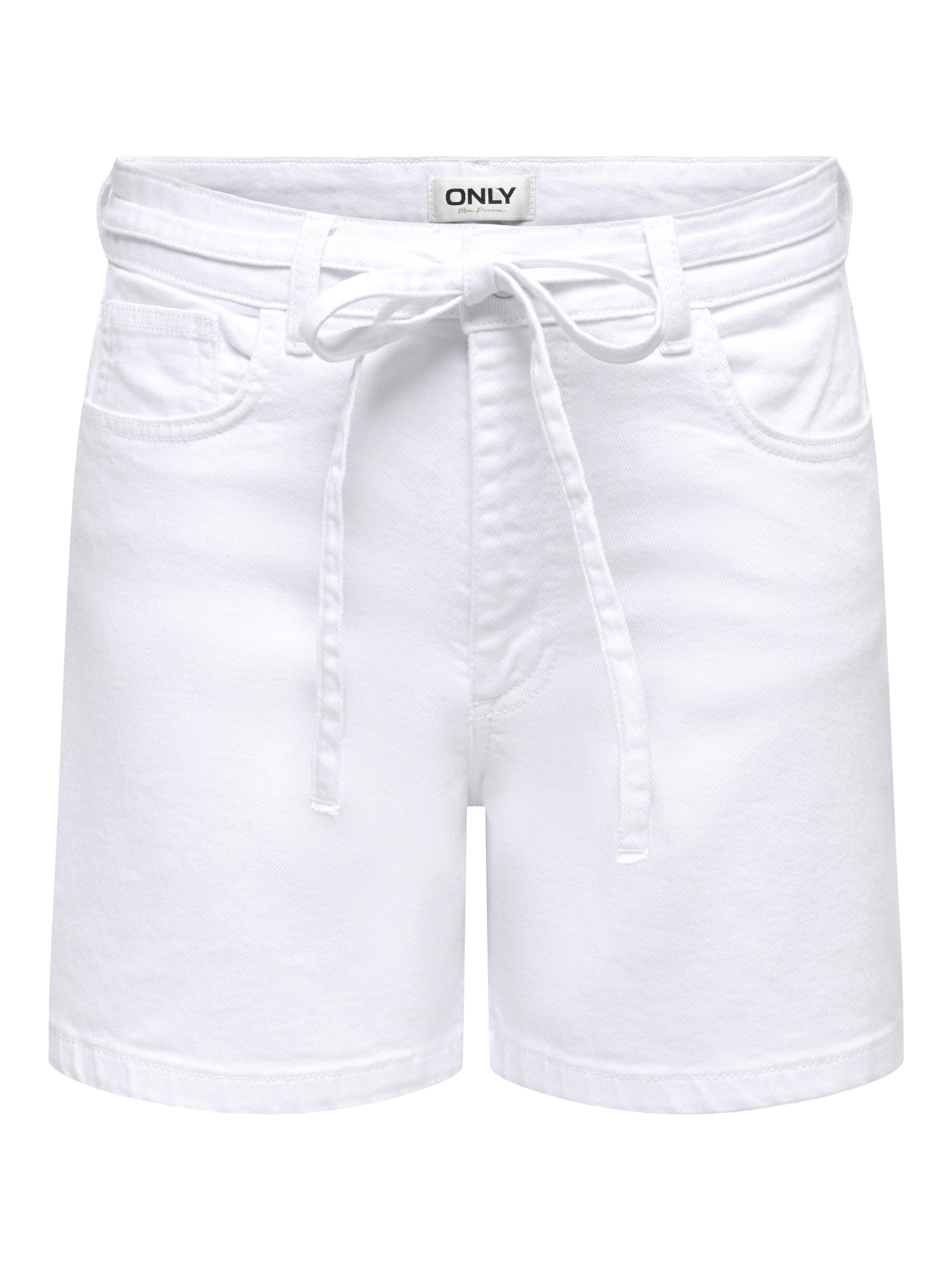 Jeansshorts ONLGIANNA MW BELTED SHORTS AZG DNM NOOS