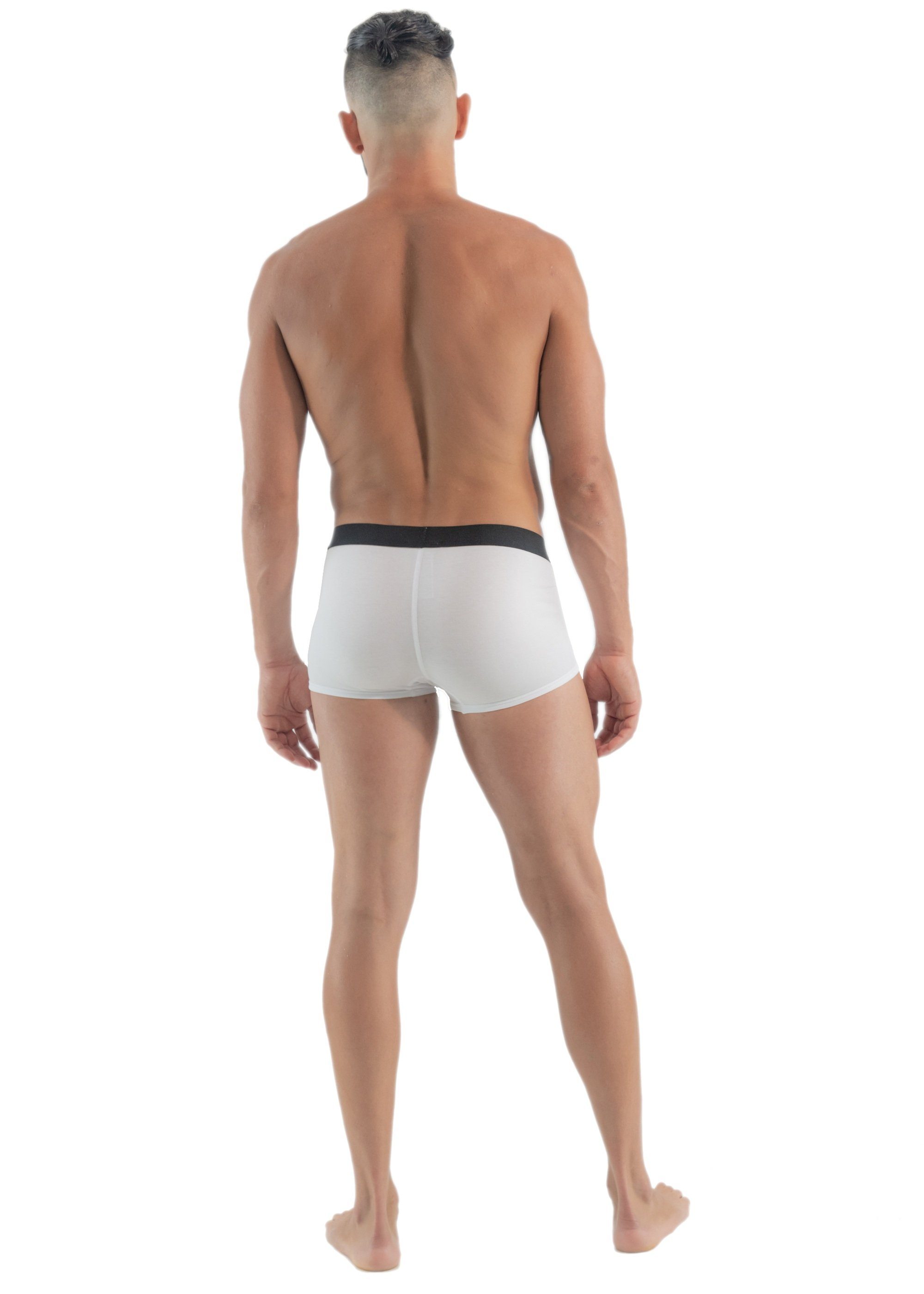 Geronimo Boxer 1-St) Basic Boxershorts White (Boxer, G-Line erotisch