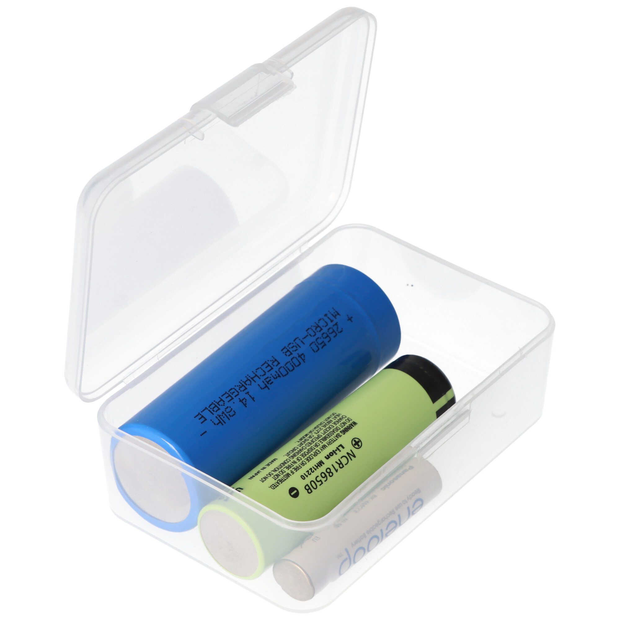 Nitecore Nitecore Akkubox für 21700, Akkubox für 4 x CR123A oder 2 x 21700 Akk Akku