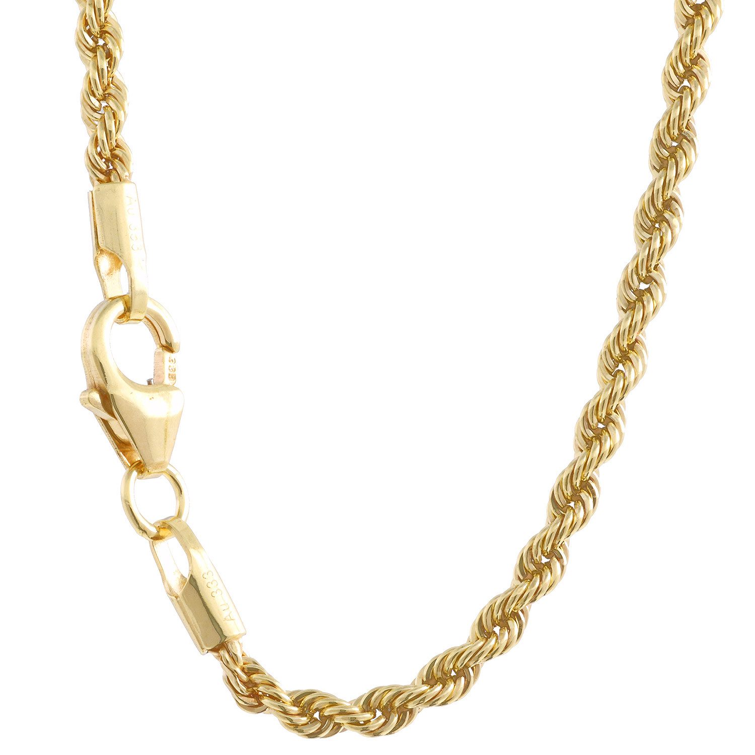 HOPLO Goldkette Goldkette Kordelkette Länge 50cm günstig online kaufen