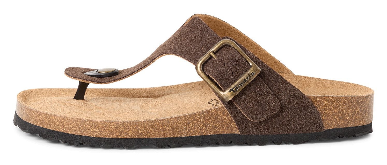 Tamaris CORRA Zehentrenner Sommerschuh, Schlupfschuh mit angenehmen Zehenst günstig online kaufen