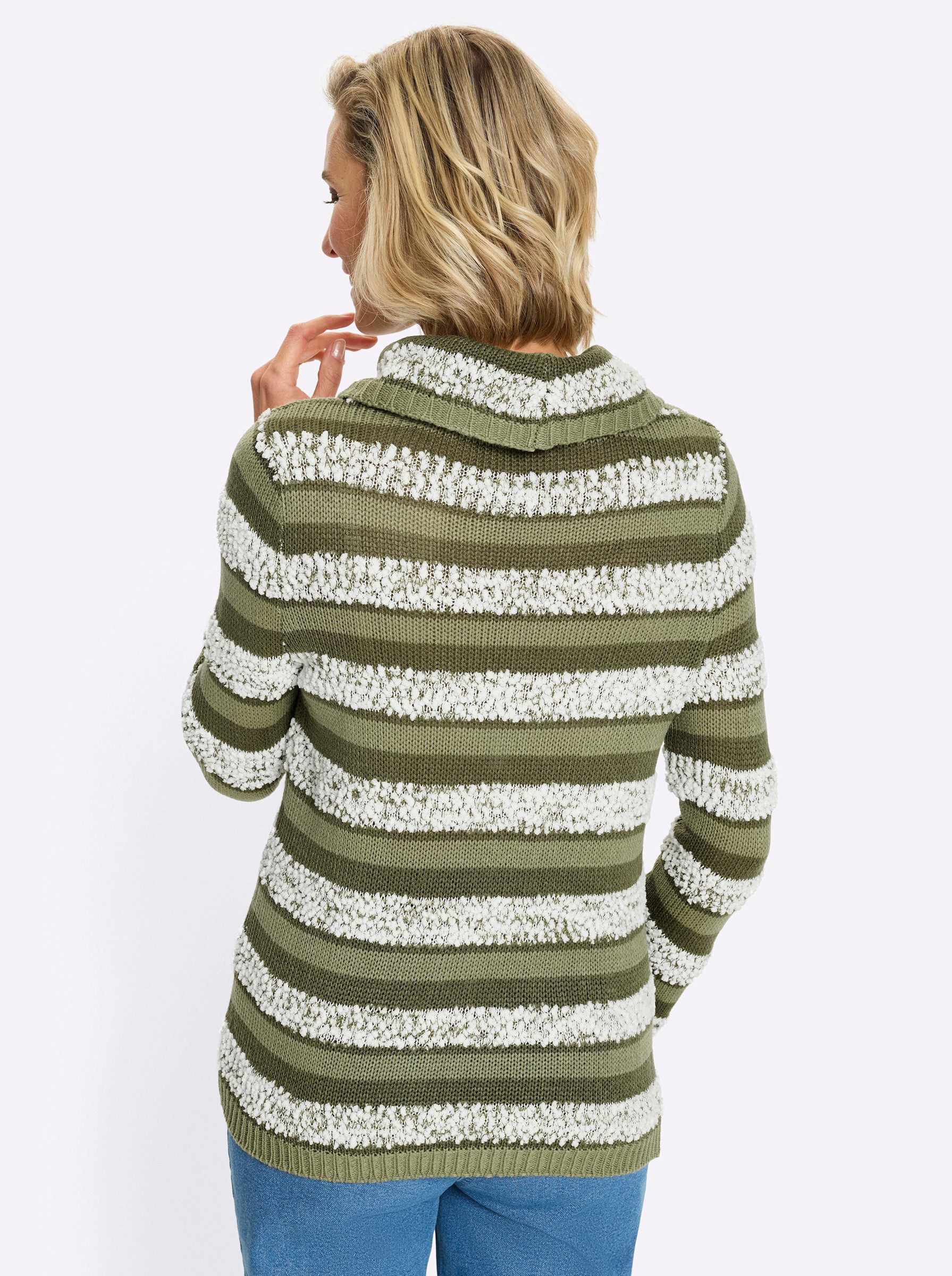 Sieh an! Strickpullover Langarm-Pullover Langarm Jersey