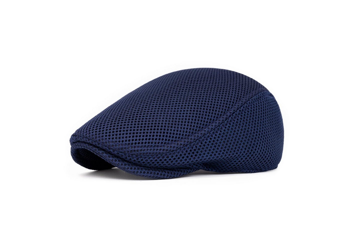 Zaewry Flat Cap Herren Atmungsaktive Mesh-Sommermütze Verstellbare Schiebermütze Baskenmütze Ivy Cap Cabbie Flat Cap
