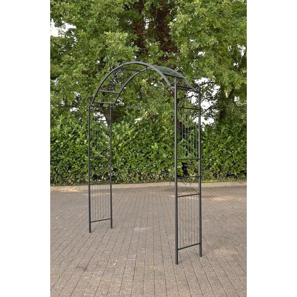 CLP Rosenbogen Rankbogen Gartenbogen Rankhilfe Spar-Set, 1 St., 235x175x40 cm variabel, stufenlos verstellbar, pulverbeschichtet, verziert
