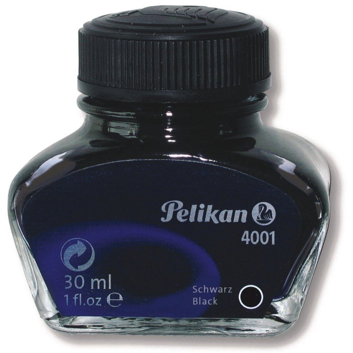 Pelikan Tinte '4001' 30 ml, schwarz – Bild 2 von 2
