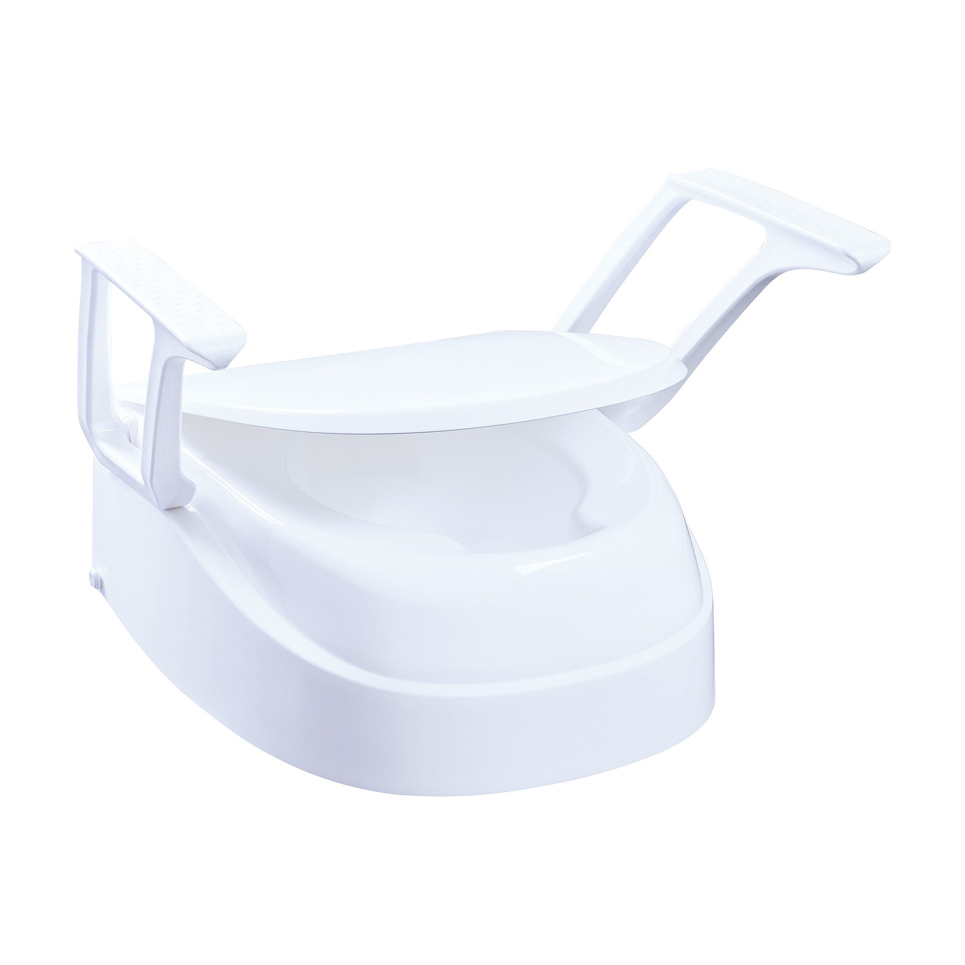 DocMed Toilettensitzerhöhung Universal 3-fach verstellbar mit Armlehnen und günstig online kaufen