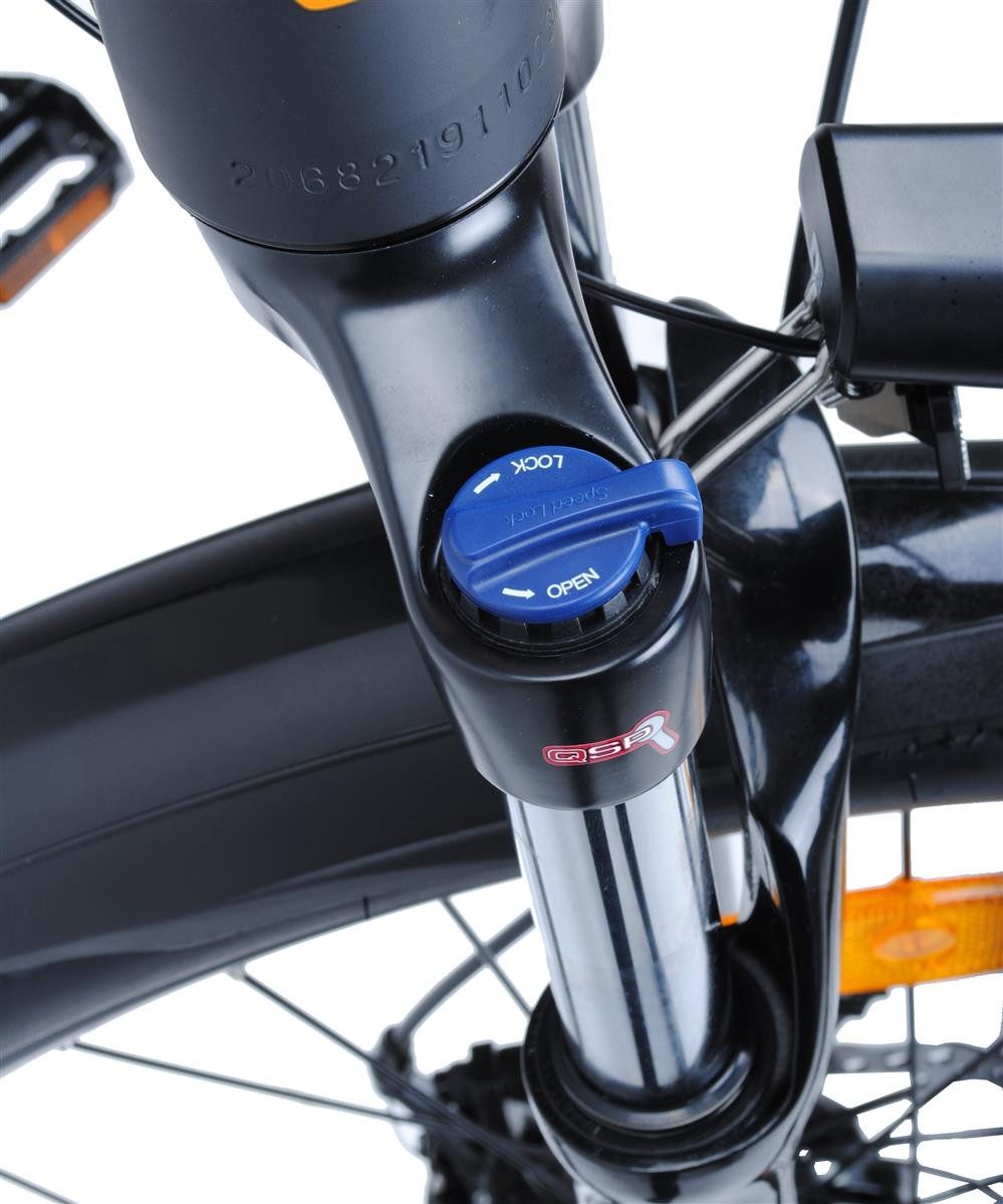 smartEC E-Bike Mountainbike E-Mountainbike Hill-28 M E-Bike 28 Zoll, 7 Gang Shimano Shimano Tourney Schaltwerk, Kettenschaltung, Mittelmotor, 468.00 Wh, (1 Paket, 6 tlg., Akku mit Ladegerät), Unterstützung 25 km/h Scheibenbremse 90km Reichweite Anfahrhilfe StVZO