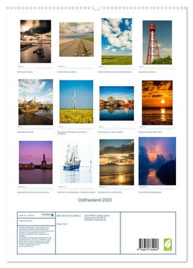 CALVENDO Wandkalender Ostfriesland - Fotos von forstfotografie (Premium, hochwertiger DIN A2 Wandkalender 2023, Kunstdruck in Hochglanz)