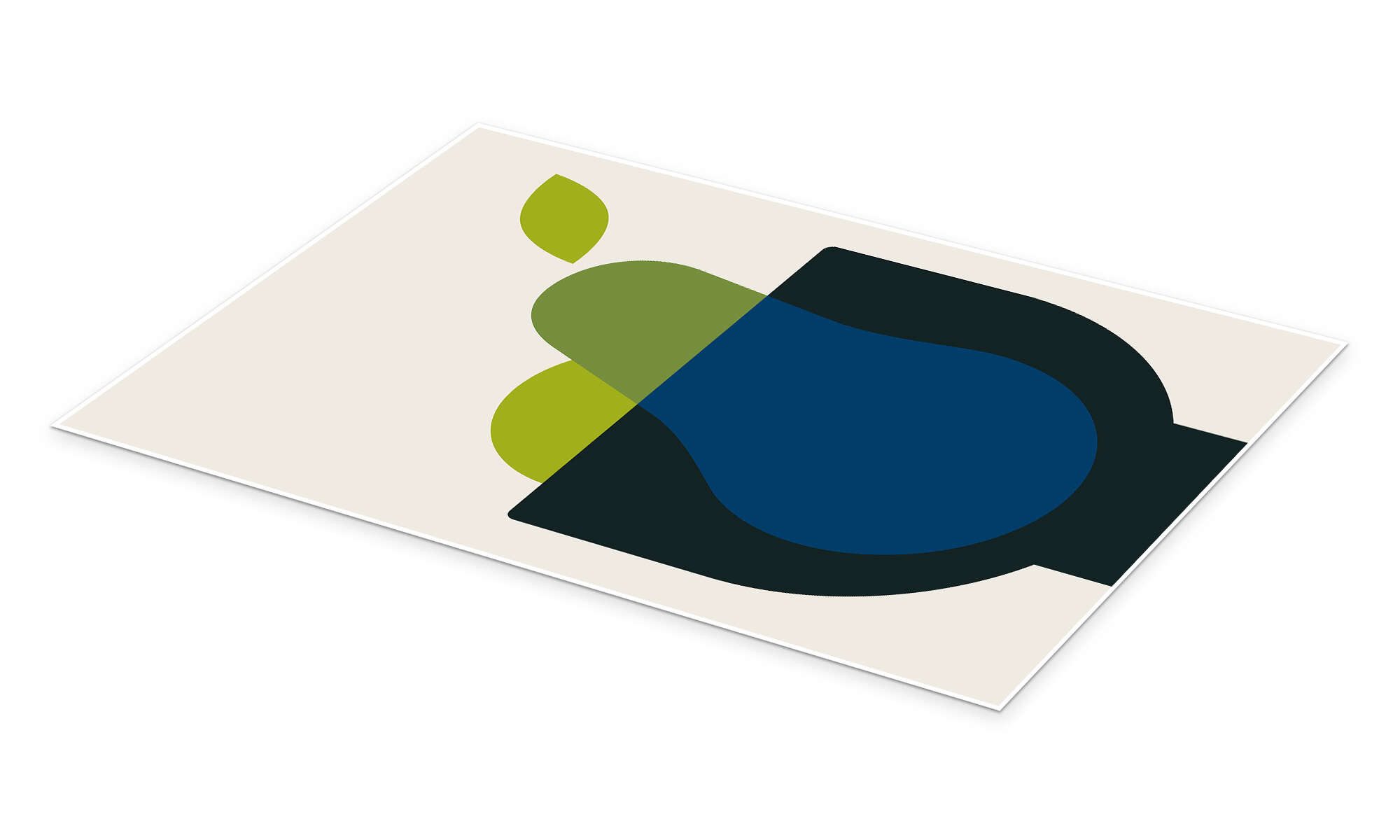 Posterlounge Wandbild Birnen, Bo Lundberg, erhältlich als Poster, Leinwandbild, Wandsticker oder Acrylglasbild