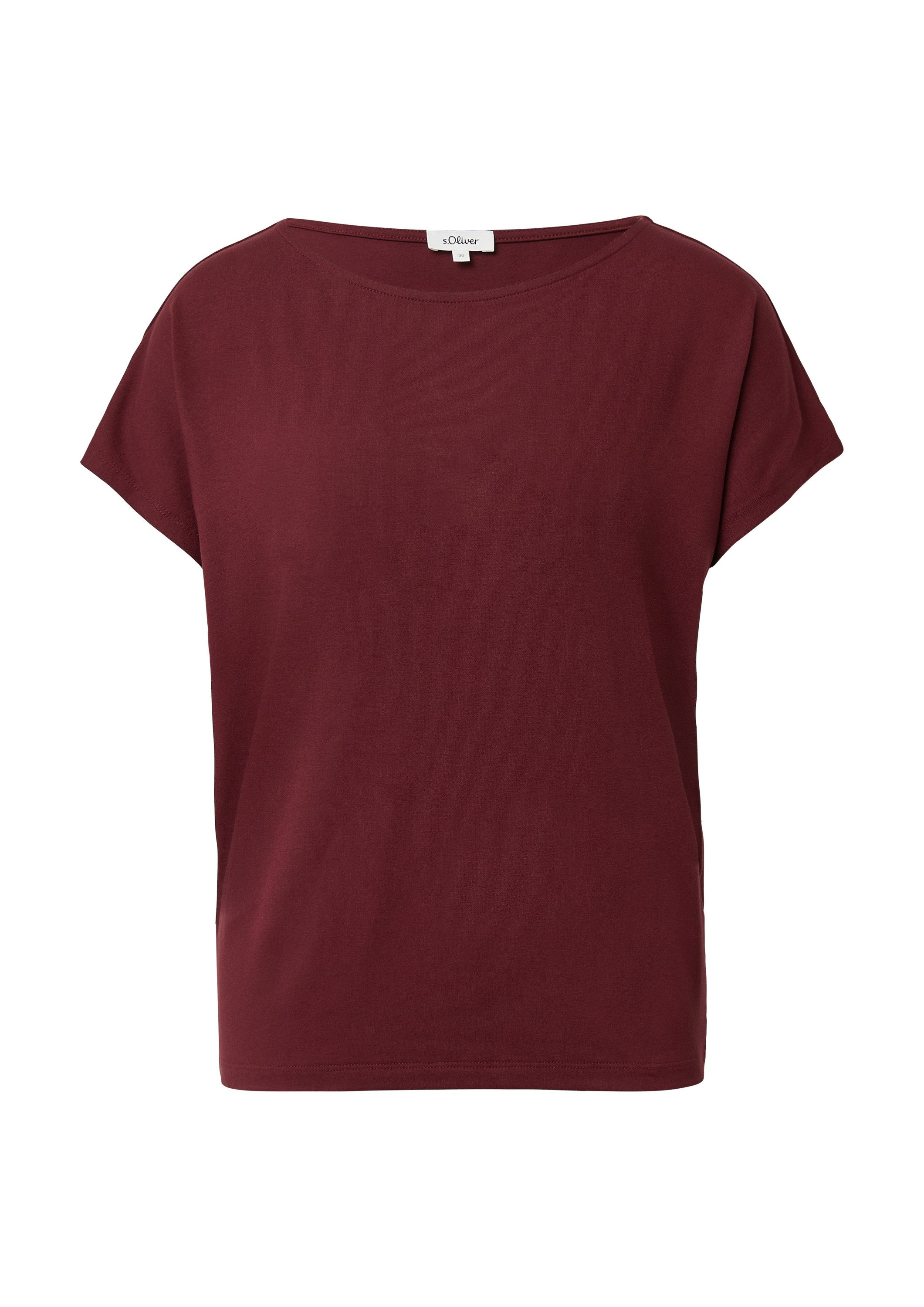 s.Oliver Kurzarmshirt T-Shirt (1-tlg) günstig online kaufen