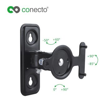 conecto conecto CC50289 Halterung für Lautsprecher 2er-Set (1/4 Zoll oder Lautsprecher-Wandhalterung