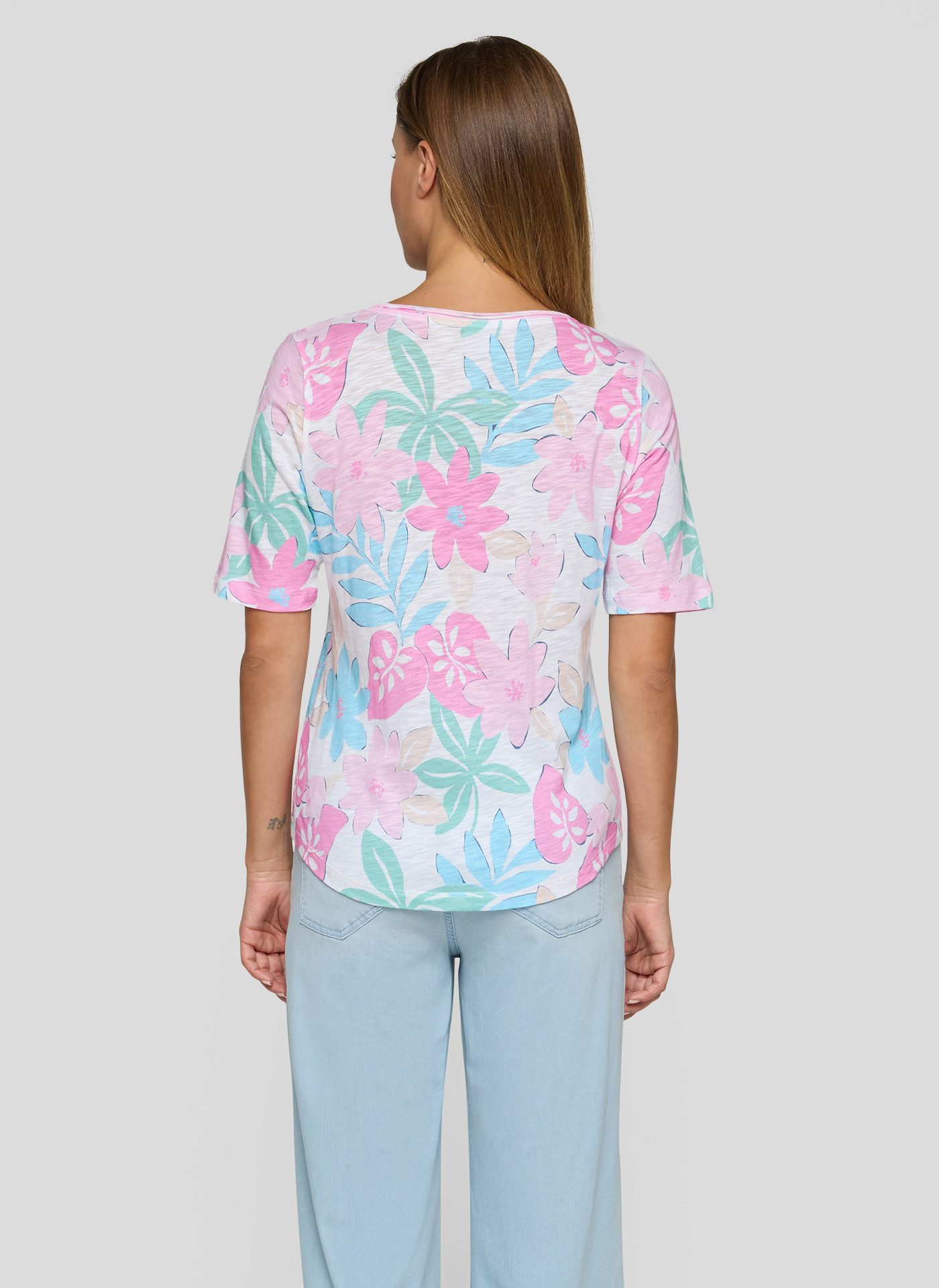 Rabe T-Shirt mit All-Over Print