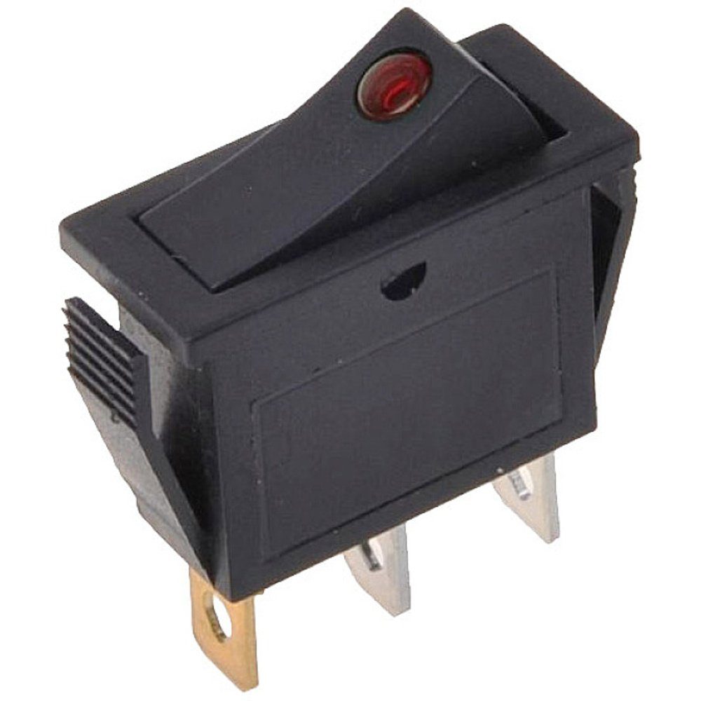Kfz-Relais IWH 19029 EIN-AUS-Schalter rot 12 V 10 A 1 St.